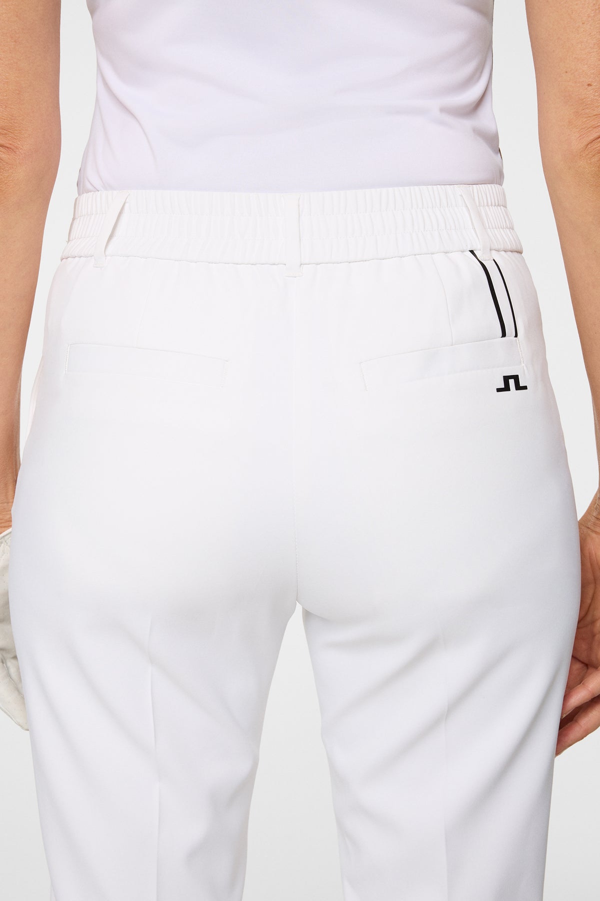 Paige Pant in White by J.Lindeberg