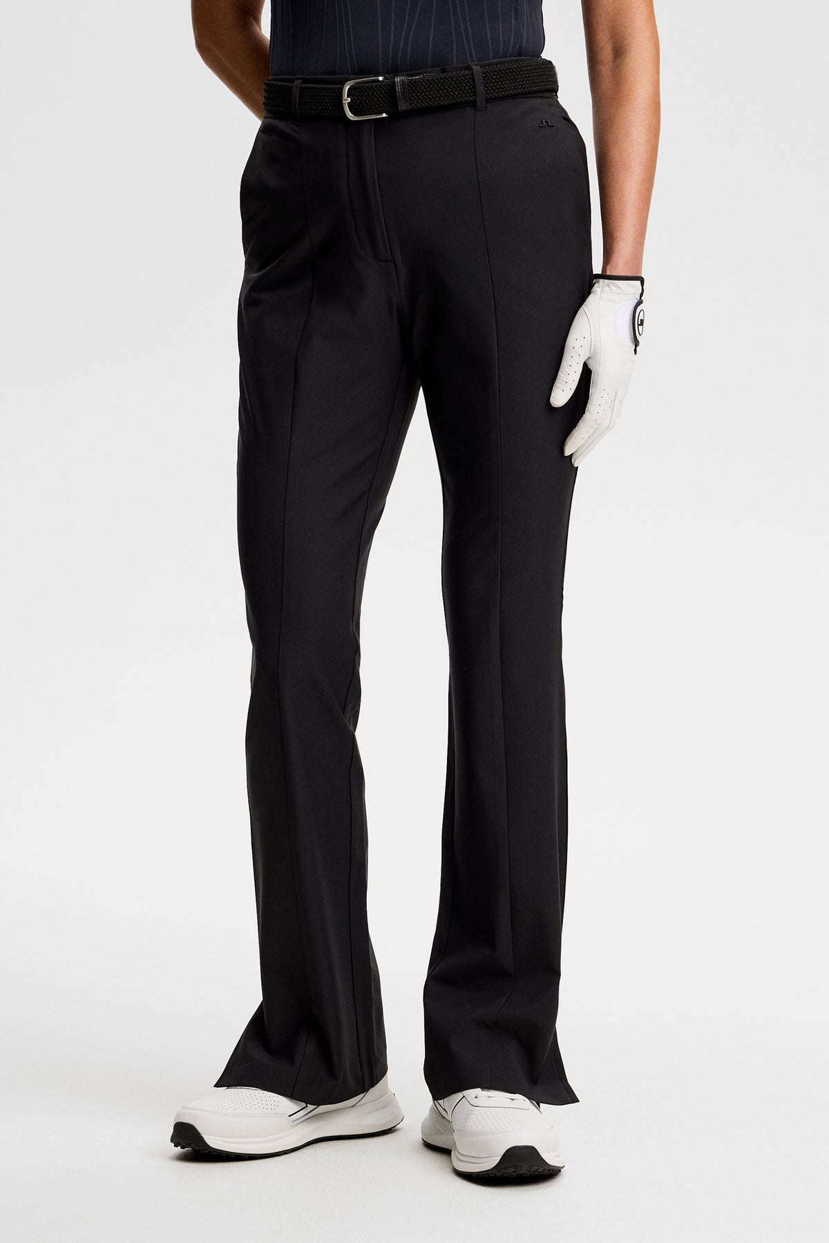 Flare Pant in Black by J.Lindeberg
