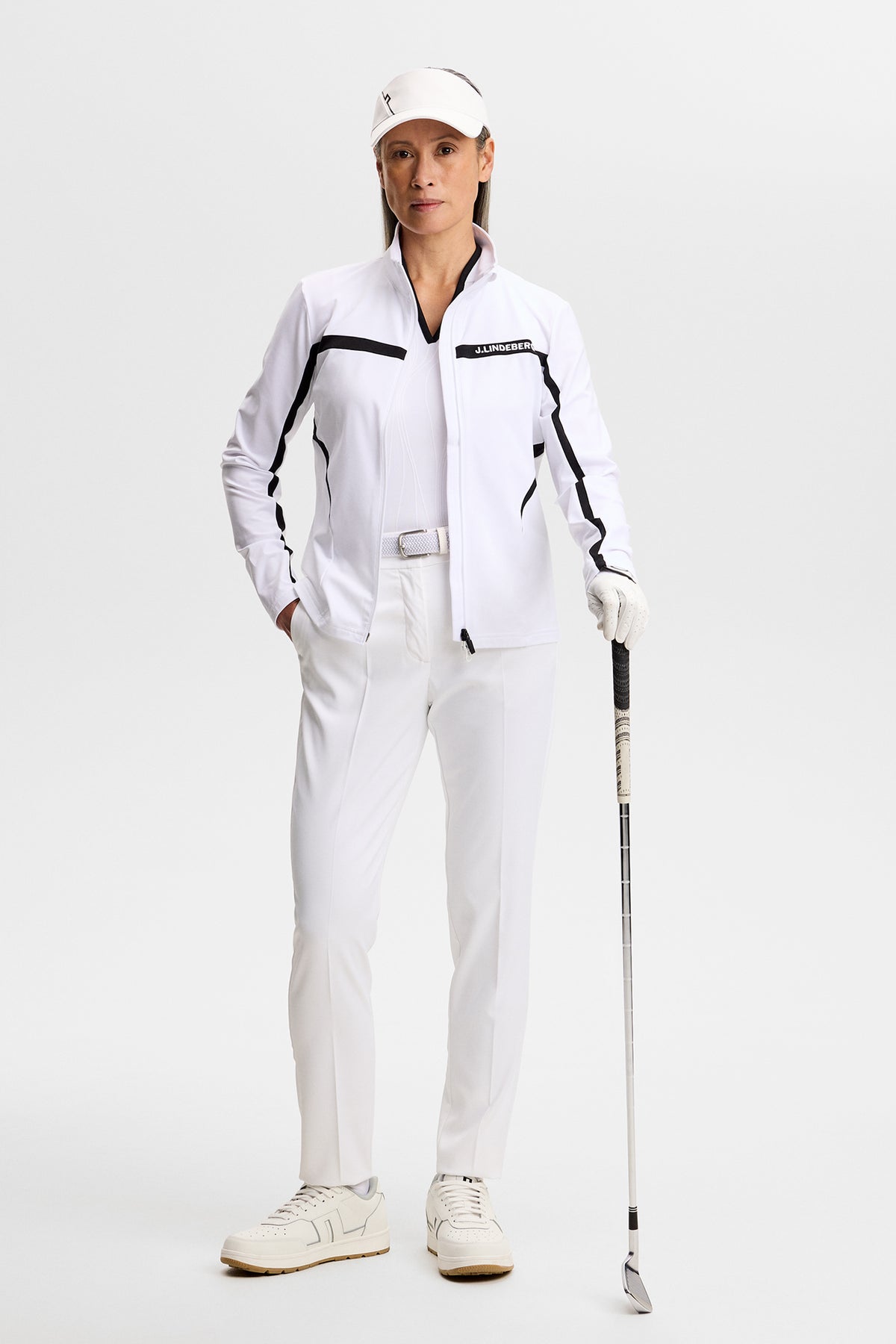 Pinja Pant in White by J.Lindeberg
