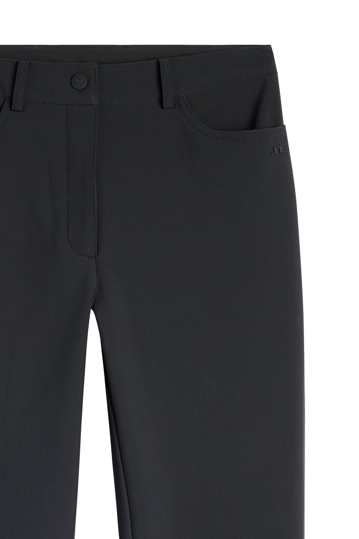 Mia Bonded Pant in Black by J.Lindeberg
