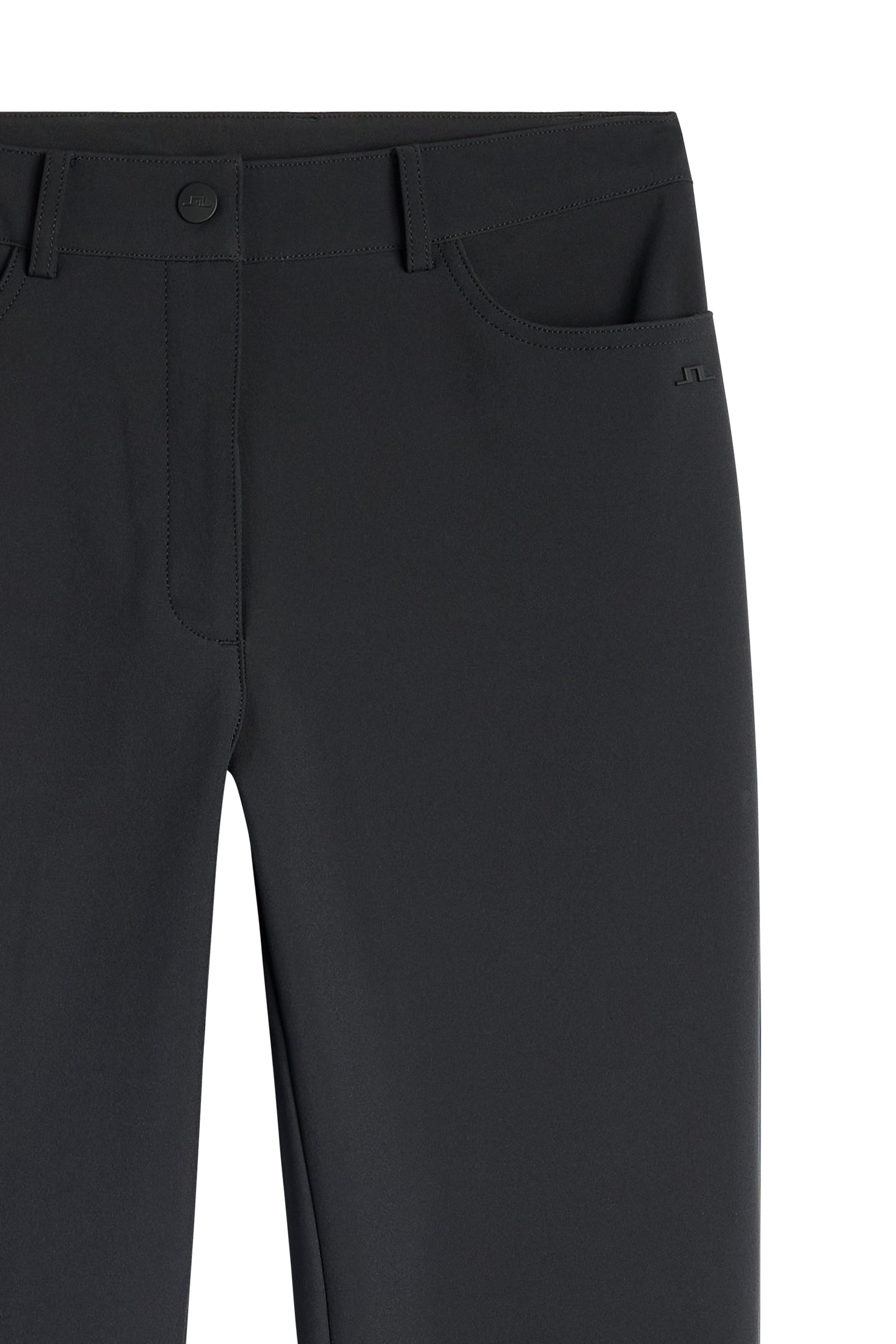 Mia Bonded Pant in Black by J.Lindeberg