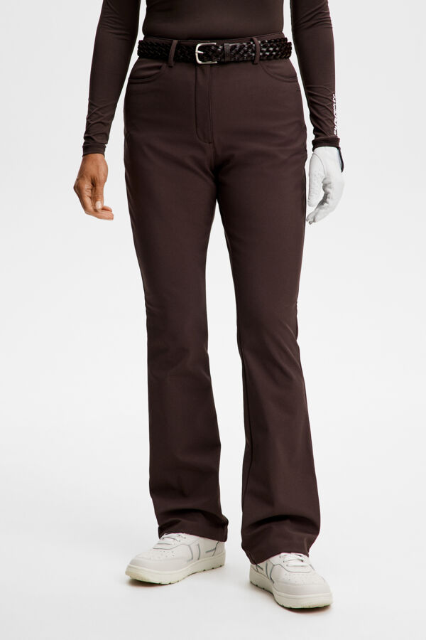 Mia Bonded Pant / Seal Brown