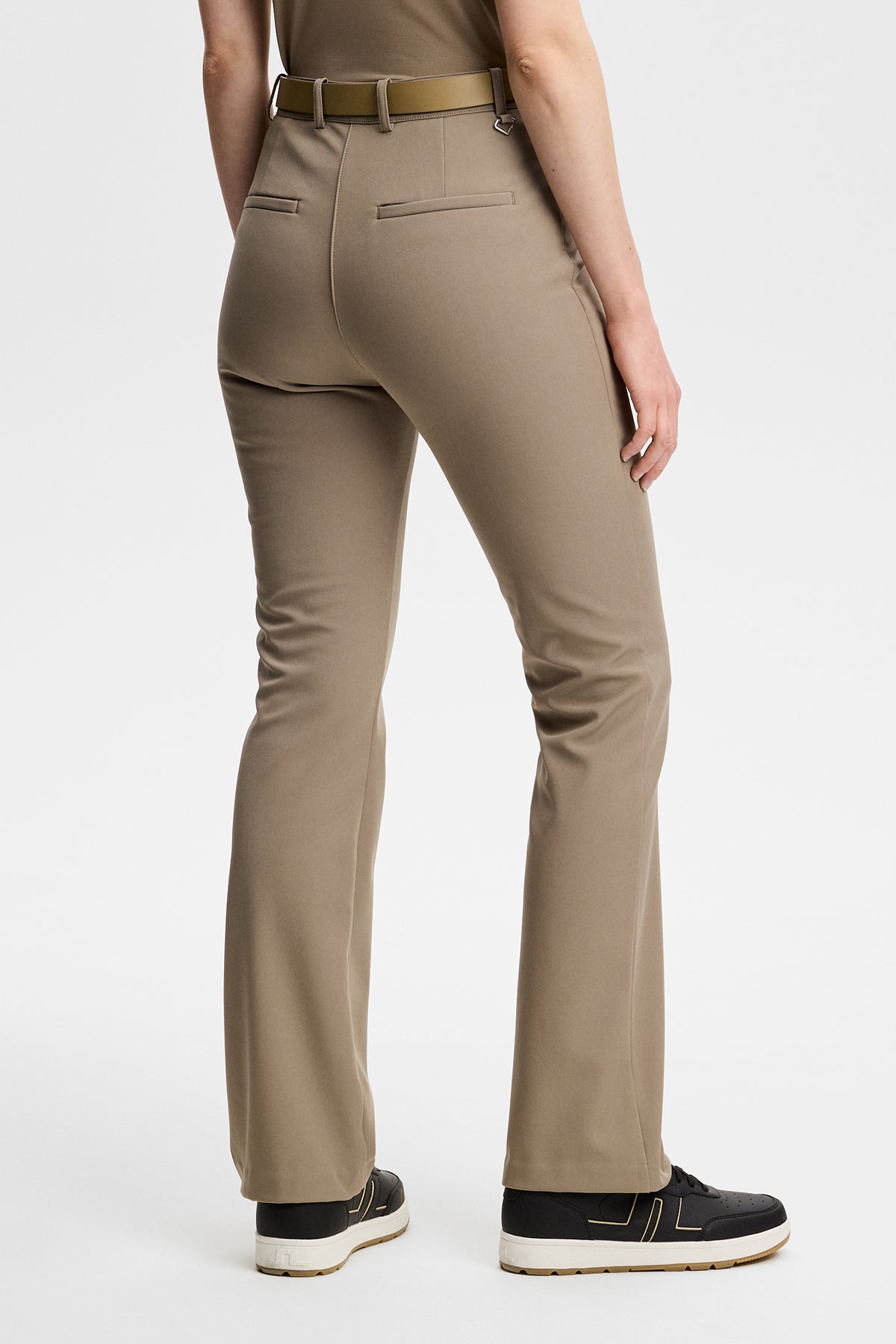 Mia Bonded Pant in Brindle by J.Lindeberg