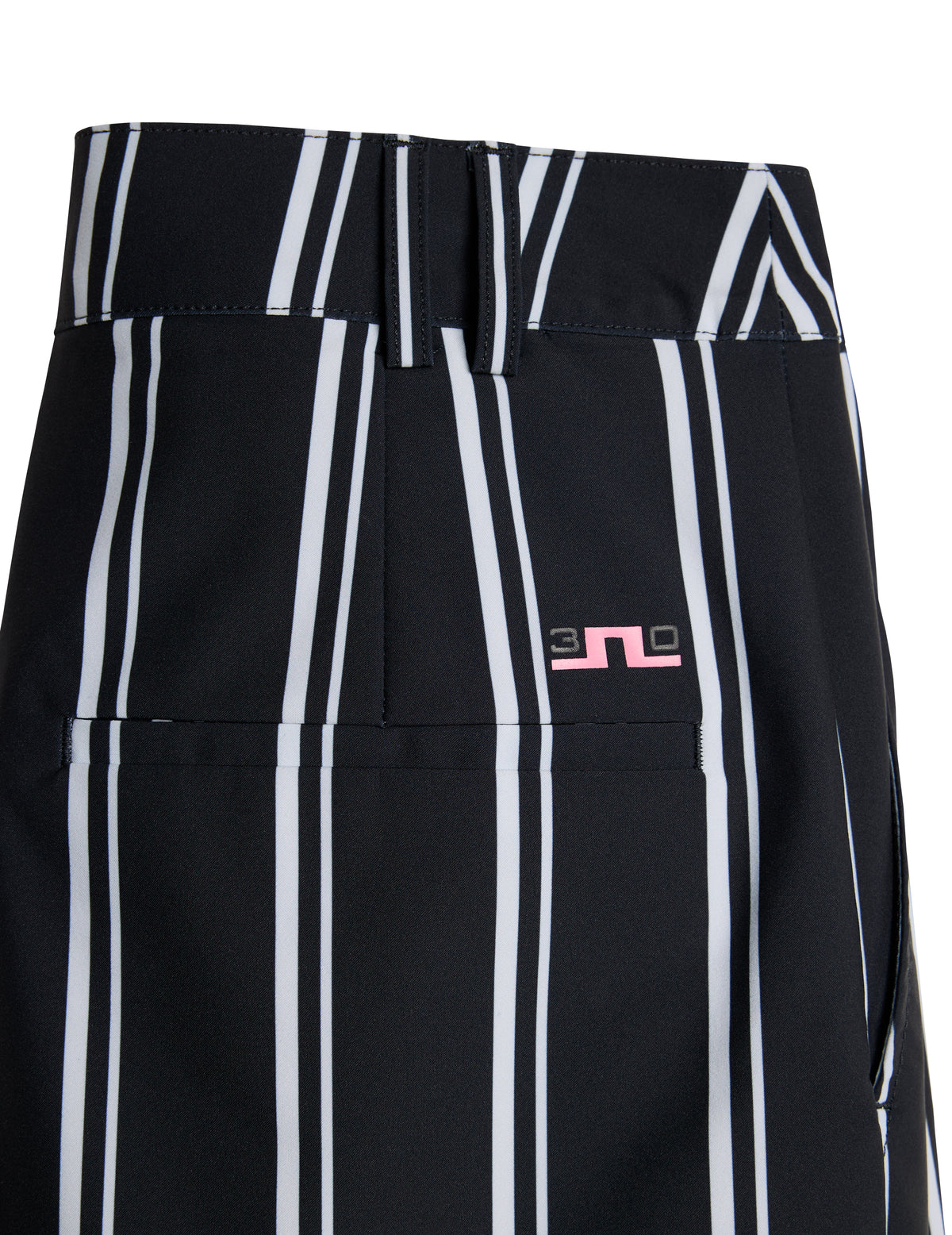30Y Carmen Striped Long Shorts in 2-1 Stripe Print by J.Lindeberg