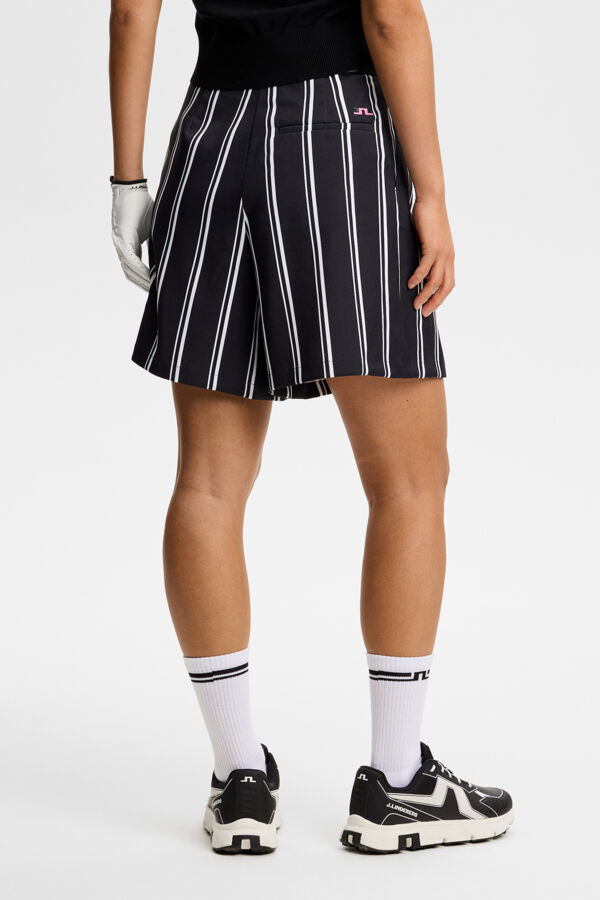 30Y Carmen Striped Long Shorts / 2-1 Stripe Print