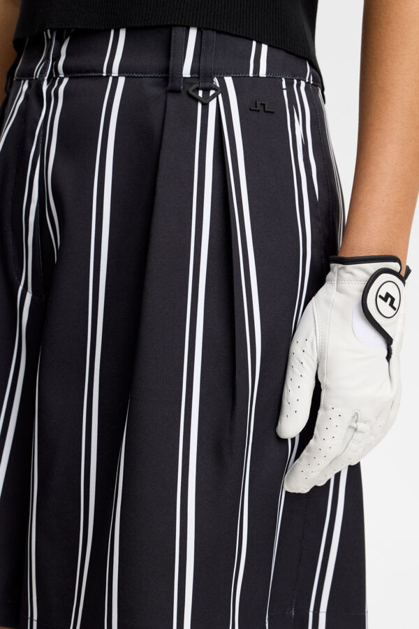 30Y Carmen Striped Long Shorts / 2-1 Stripe Print