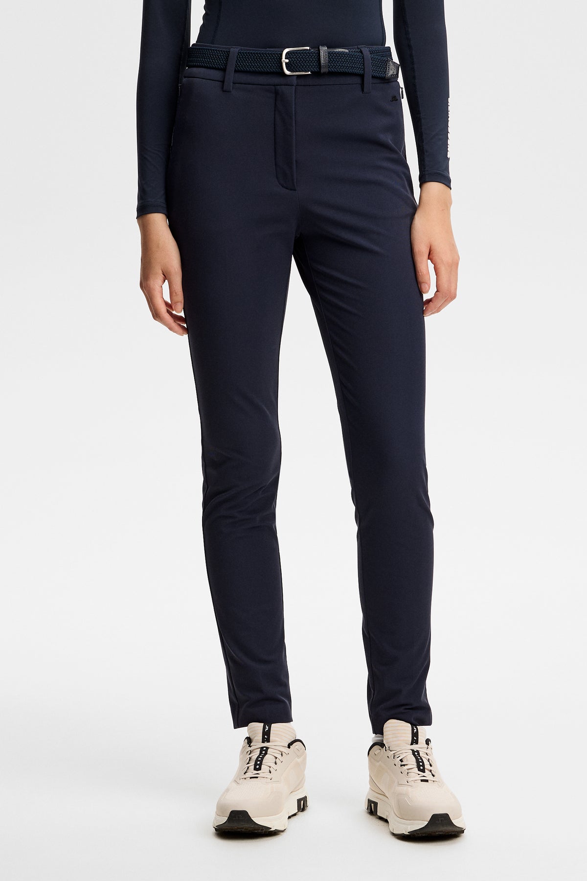 Pinja Fleece Twill Pant in JL Navy by J.Lindeberg