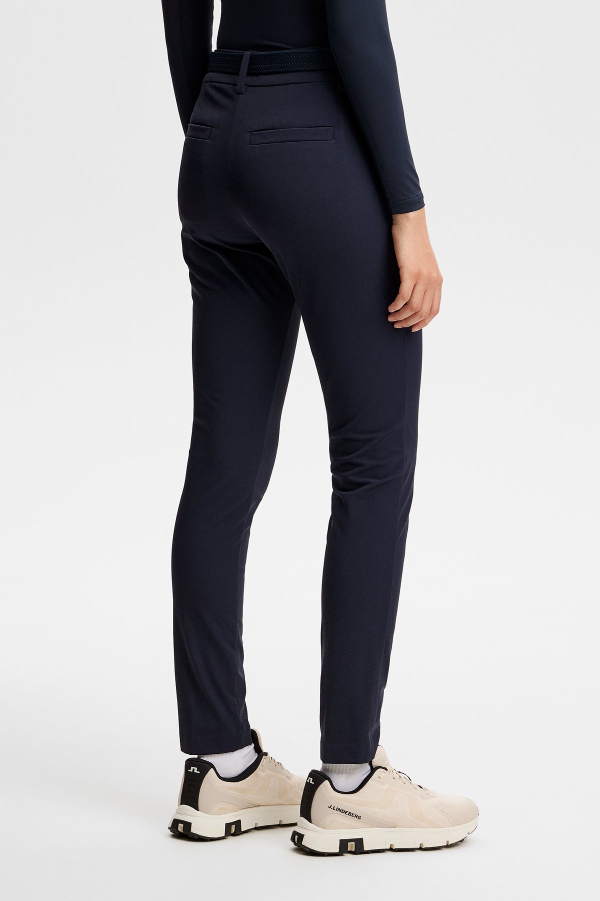 Pinja Fleece Twill Pant in JL Navy by J.Lindeberg