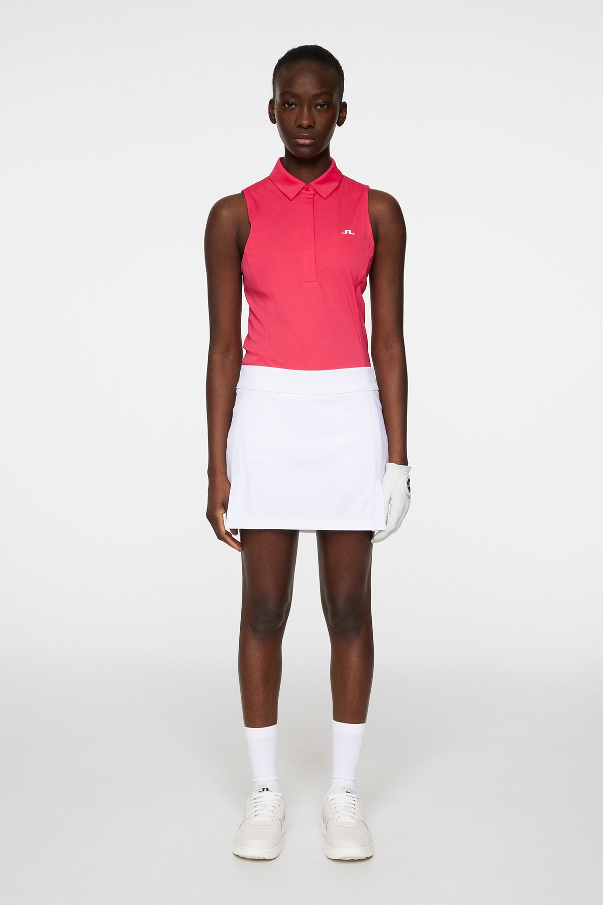 Amelie Skirt in White by J.Lindeberg