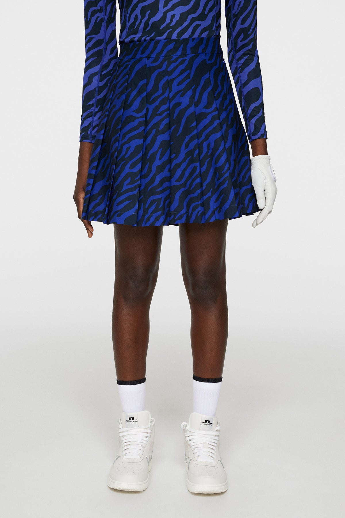 Adina Print Skirt in Tour Tiger Clematis M by J.Lindeberg