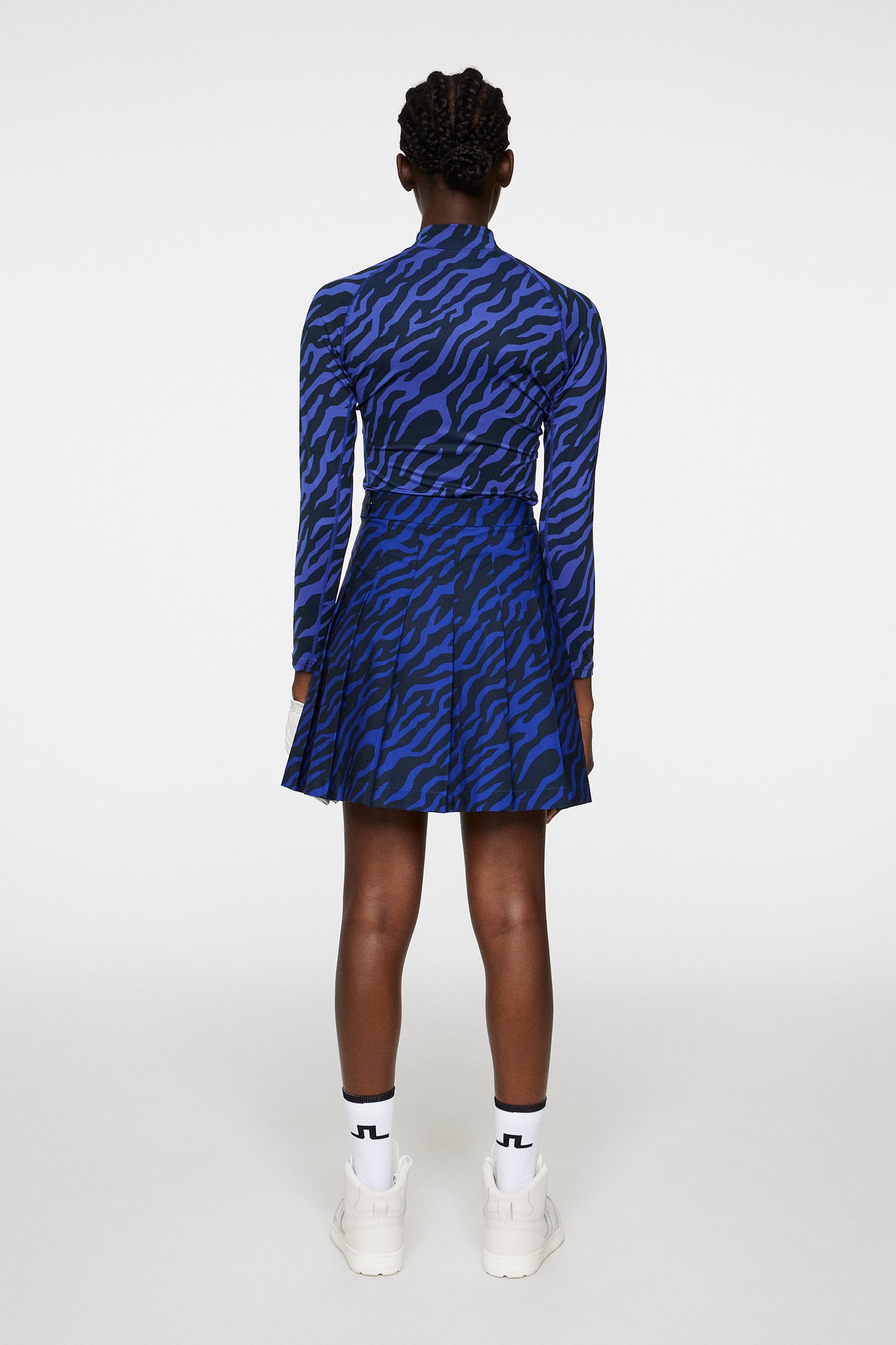 Adina Print Skirt in Tour Tiger Clematis M by J.Lindeberg