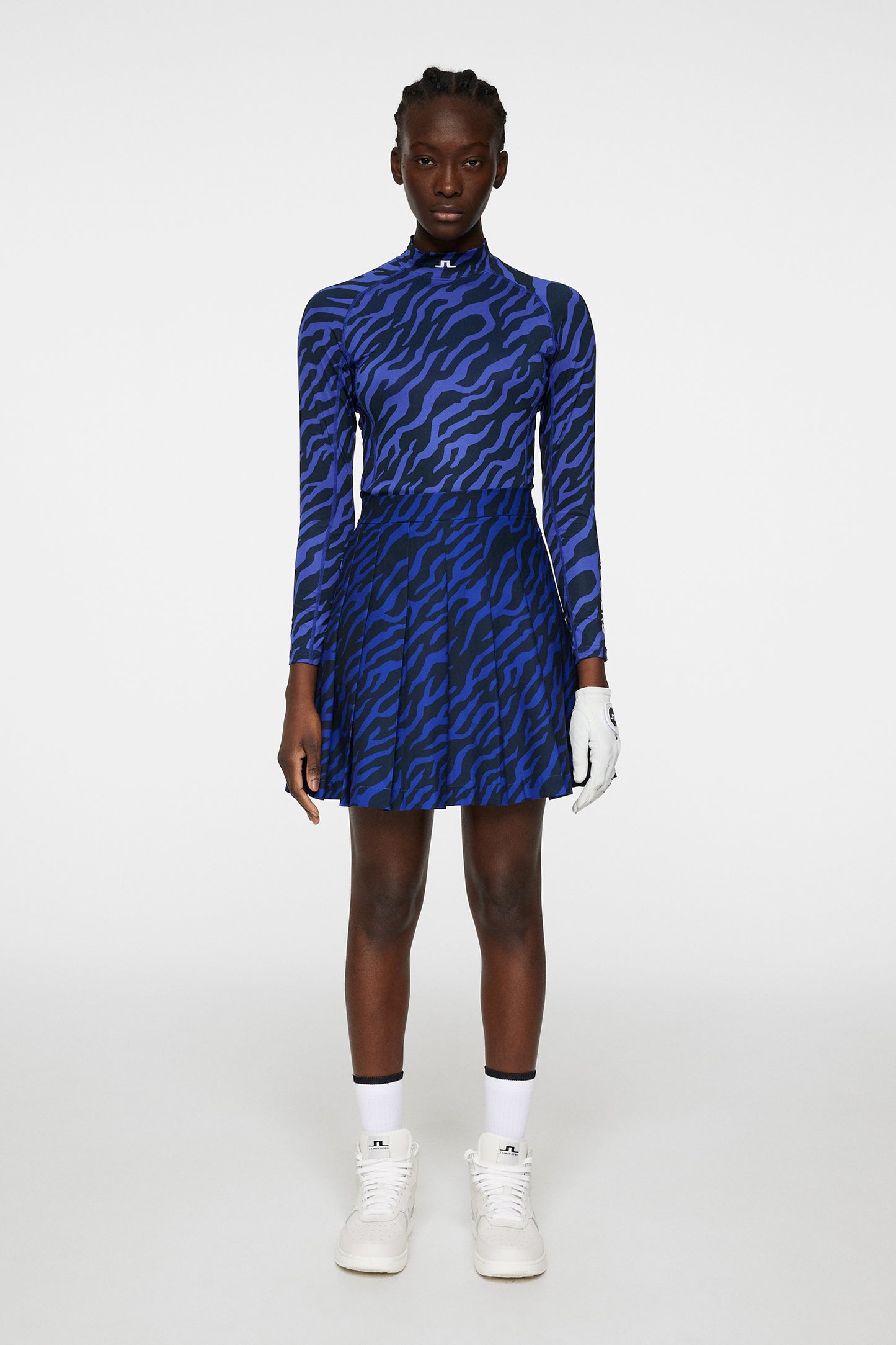 Adina Print Skirt in Tour Tiger Clematis M by J.Lindeberg