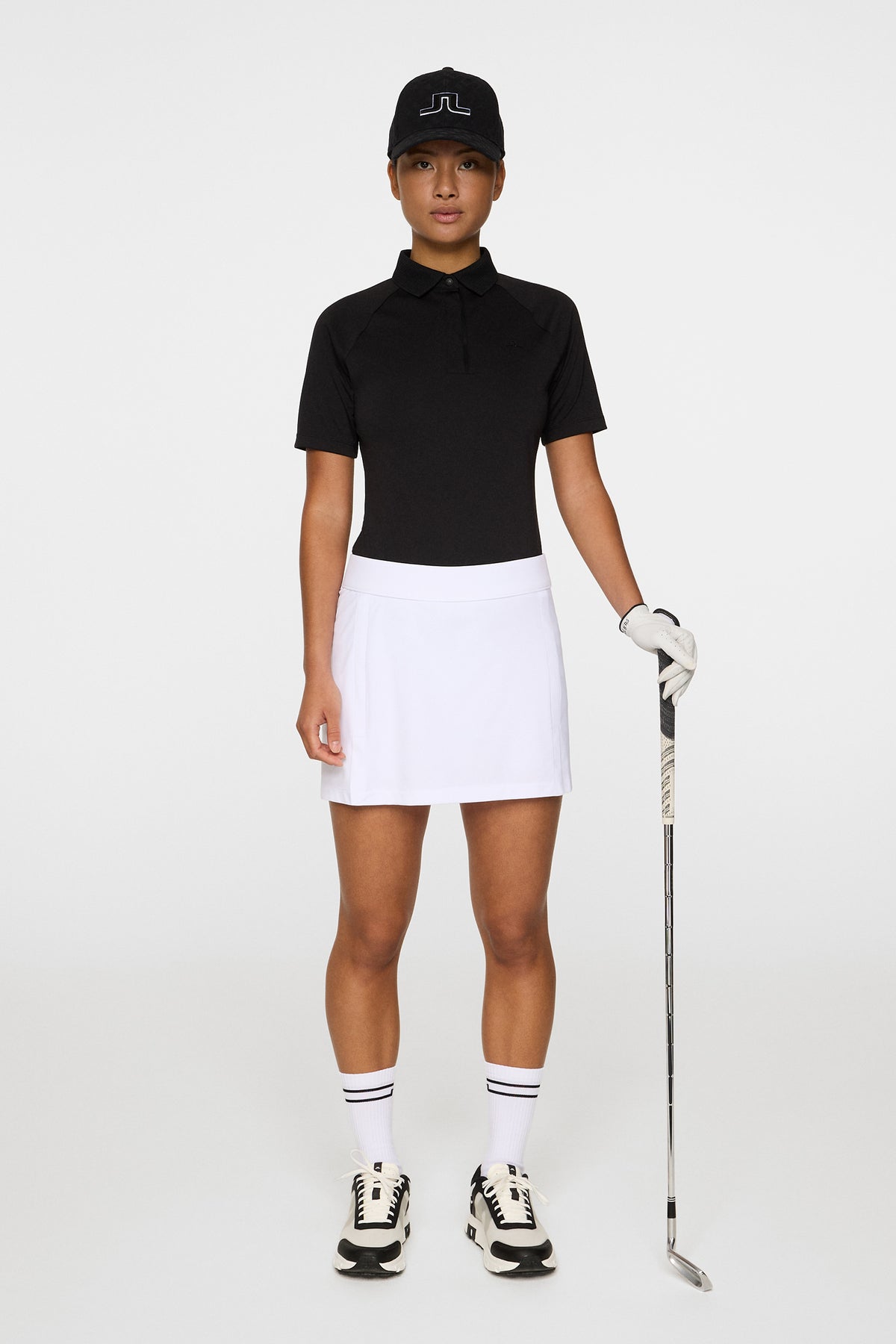 Amelie Skirt in White by J.Lindeberg