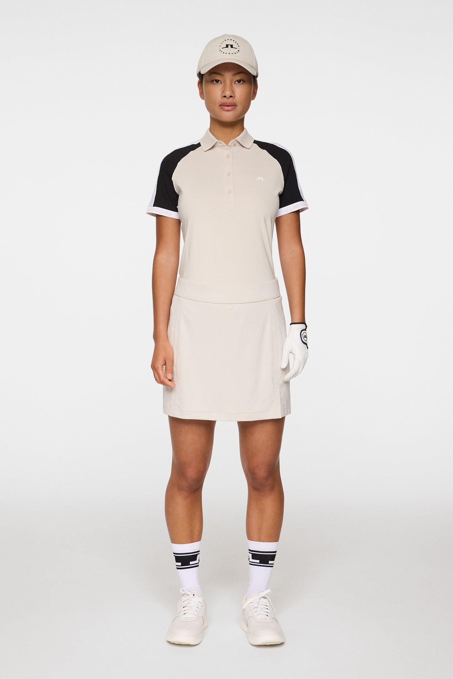 Amelie Mid Skirt in Moonbeam by J.Lindeberg