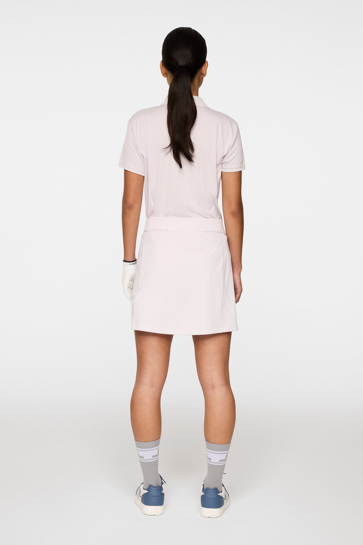 Amelie Mid Skirt in Grey Lilac by J.Lindeberg