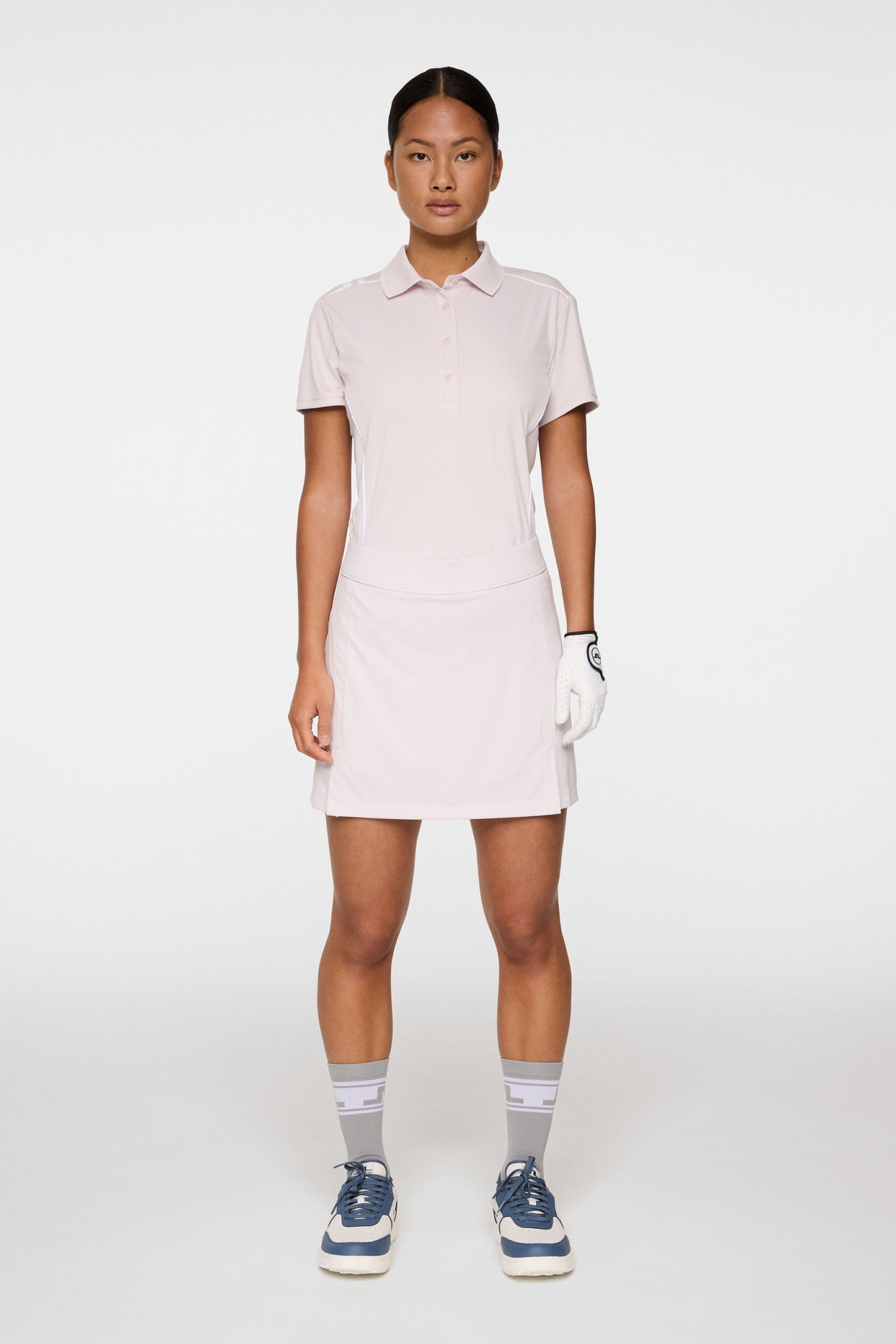 Amelie Mid Skirt in Grey Lilac by J.Lindeberg