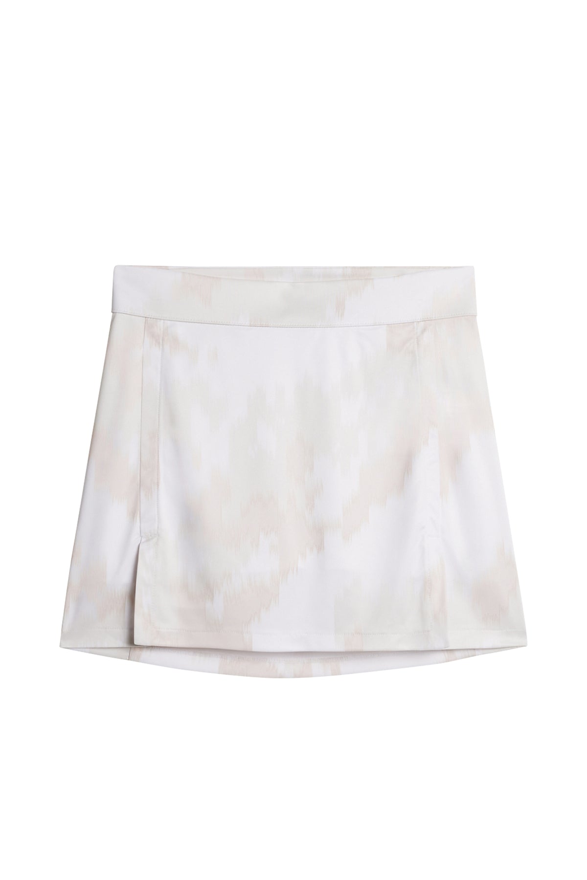 Amelie Mid Print Skirt in Warp Gray Lilac L by J.Lindeberg