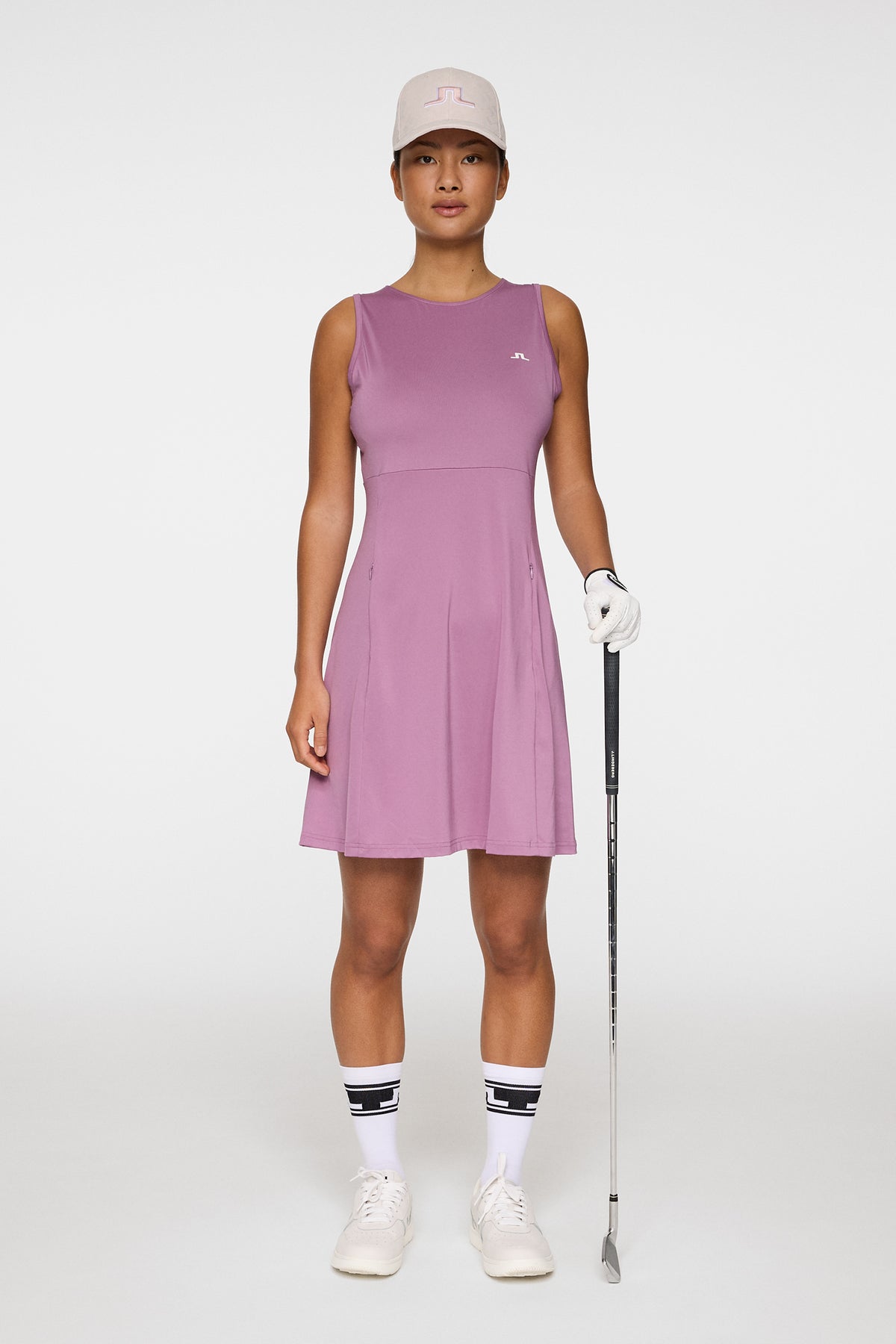 Cora Dress in Very Grape by J.Lindeberg