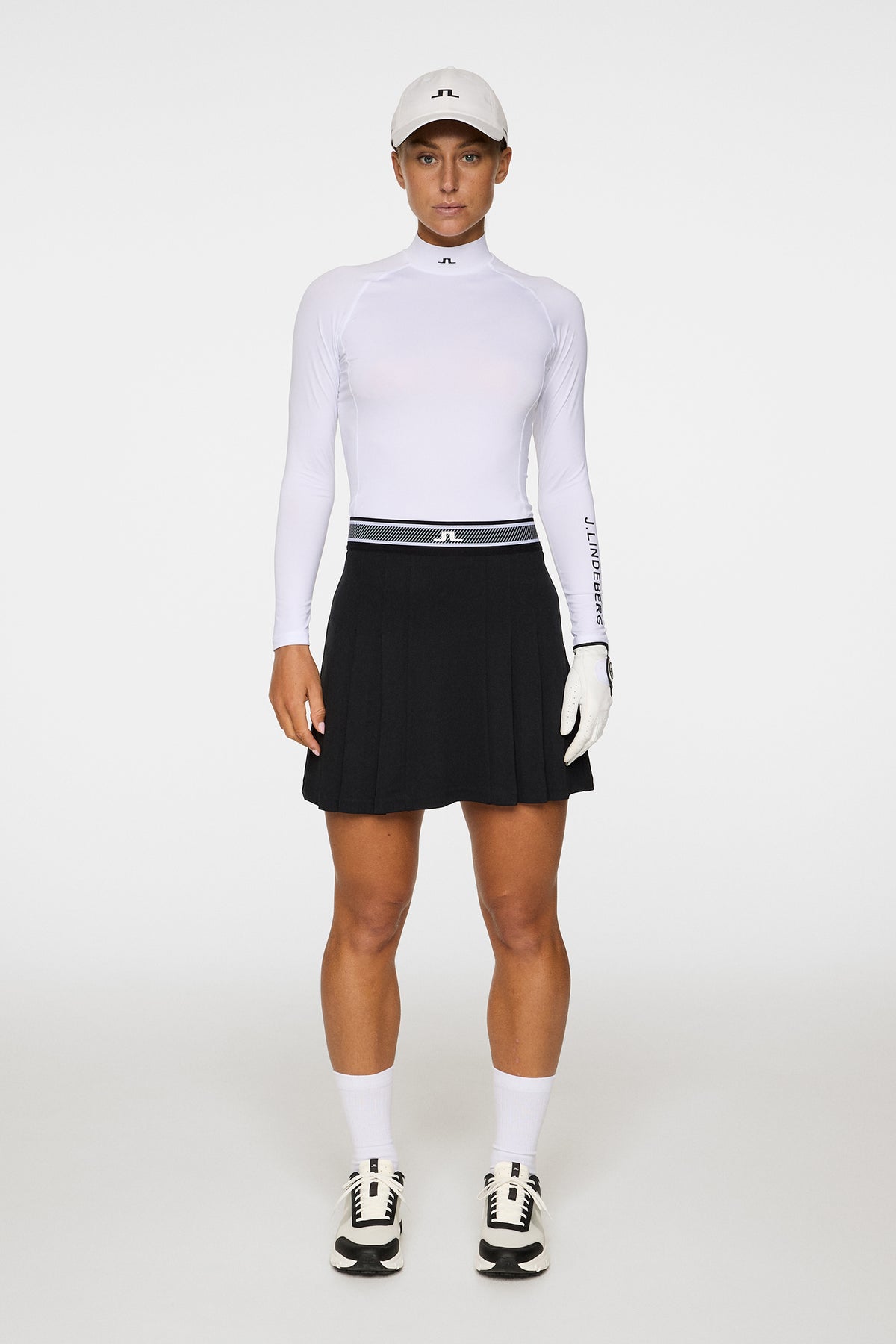 Harlow Skirt in Black by J.Lindeberg