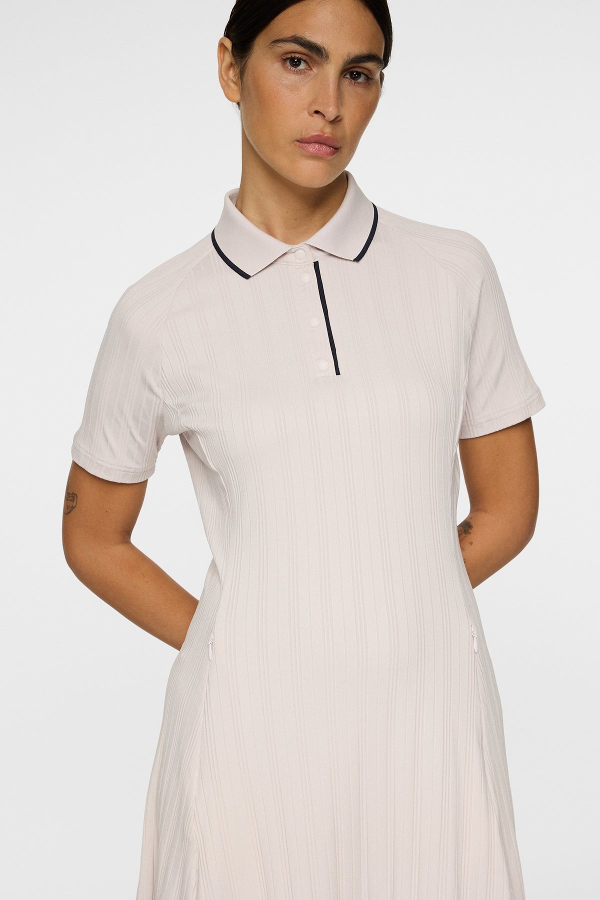 Dorinda Dress in Grey Lilac by J.Lindeberg