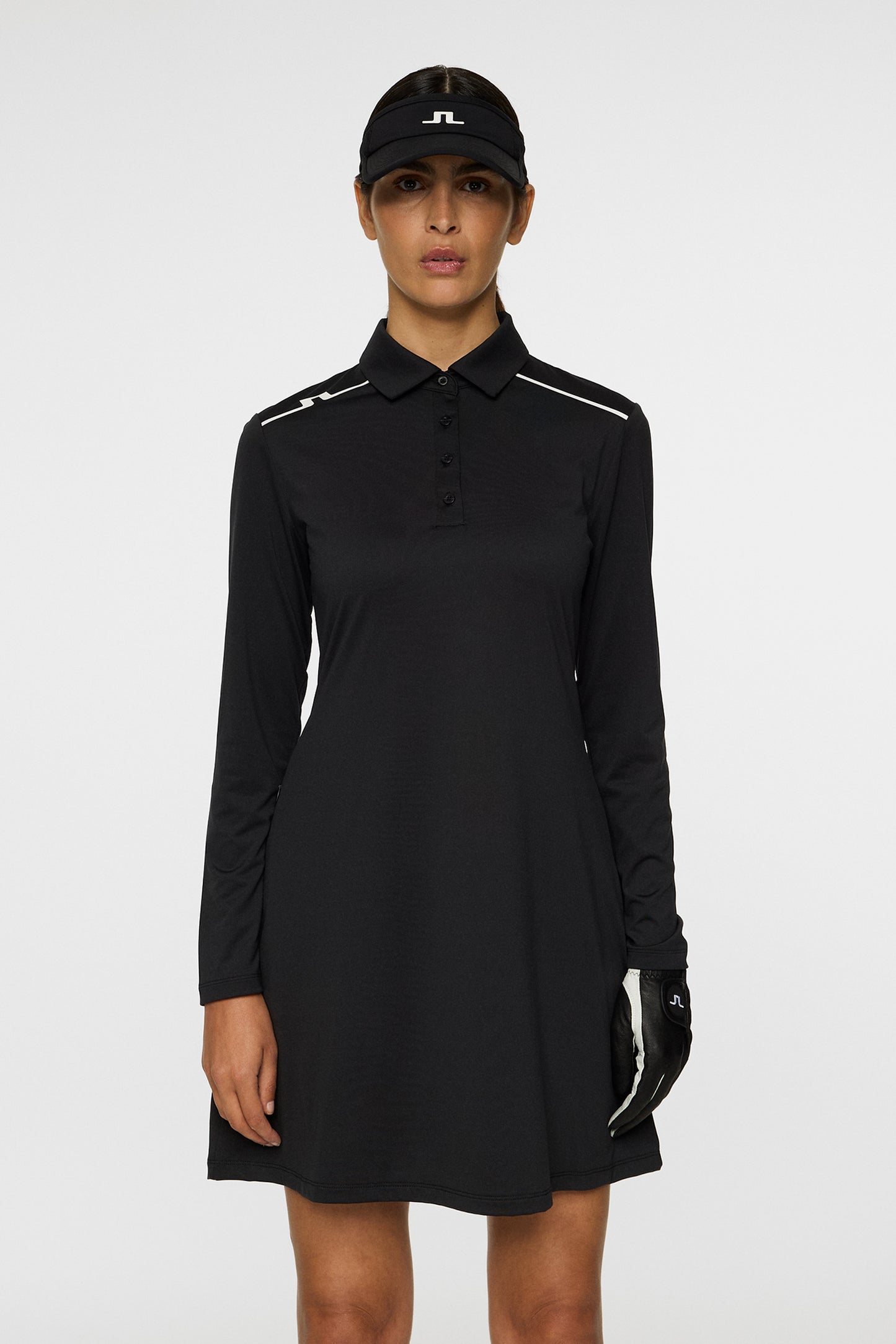 Gizelle LS Dress in Black by J.Lindeberg