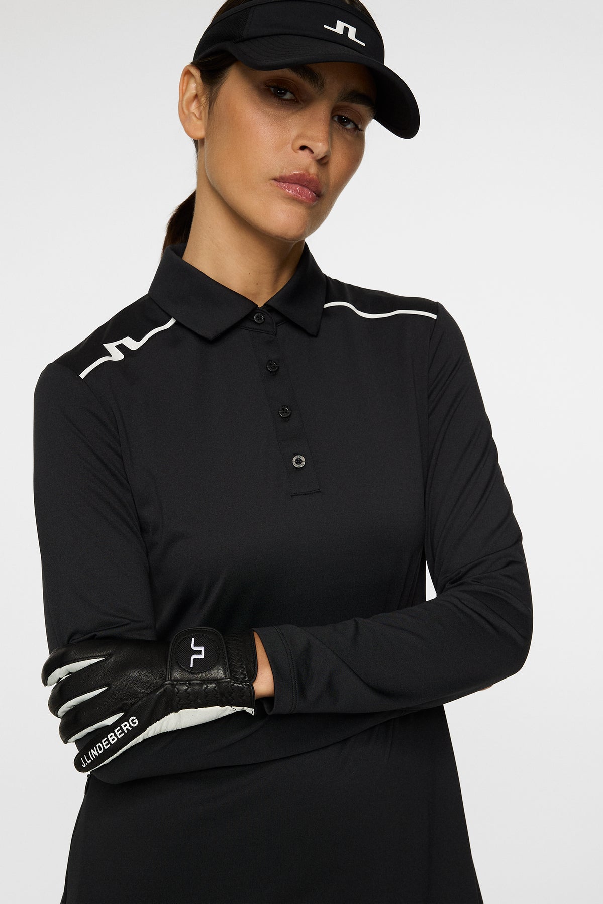 Gizelle LS Dress in Black by J.Lindeberg