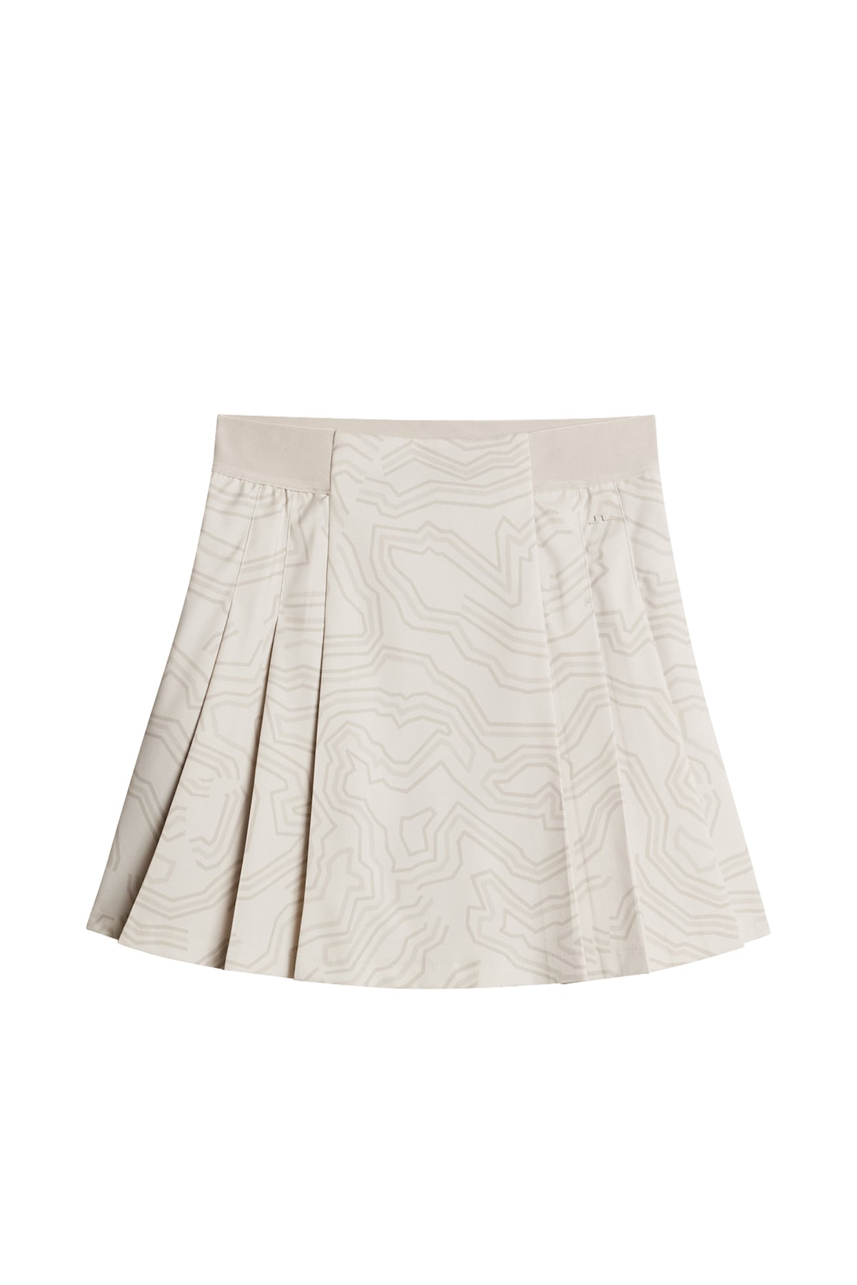 Alesia Print Skirt in Topo Moonbeam L by J.Lindeberg