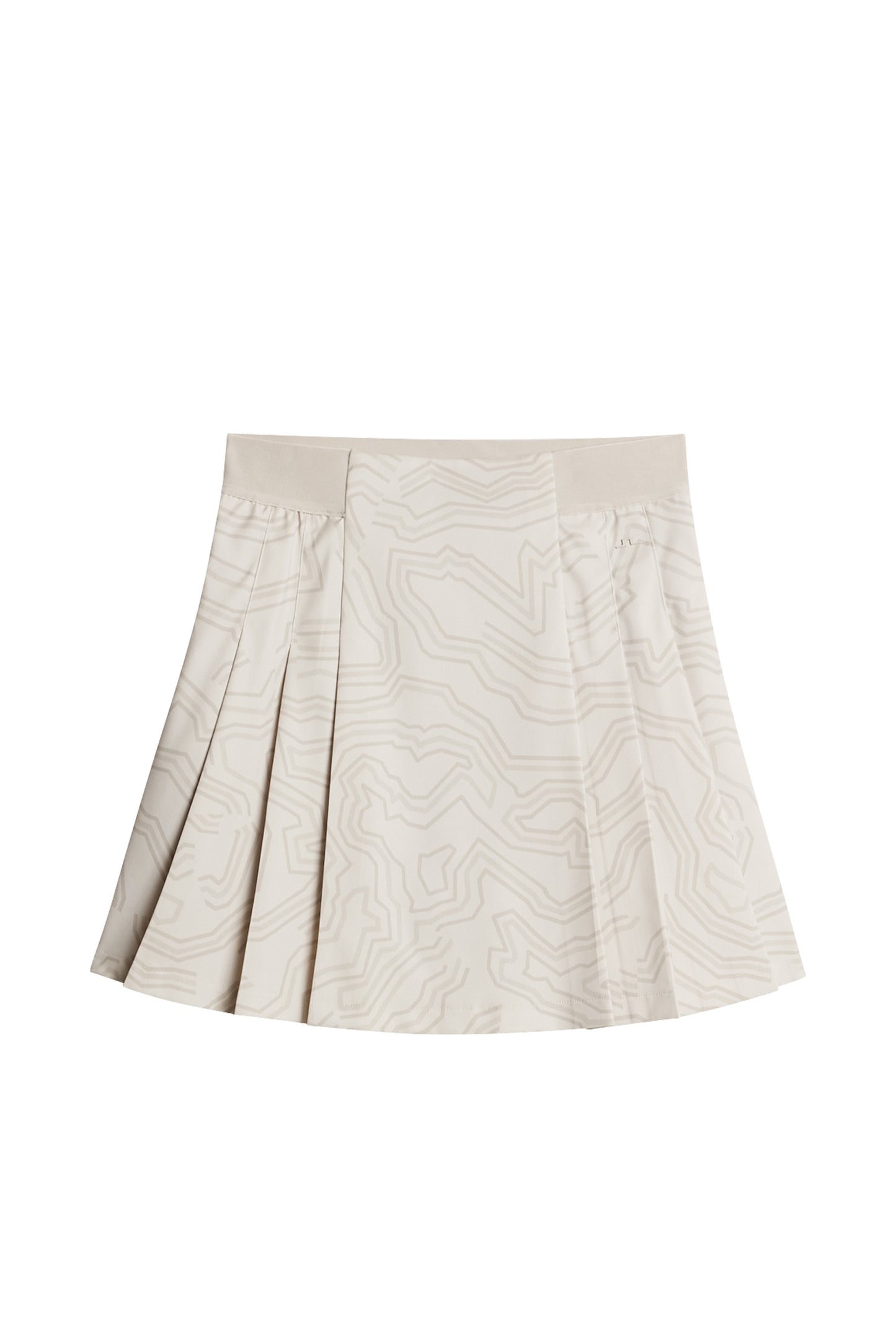Alesia Print Skirt in Topo Moonbeam L by J.Lindeberg
