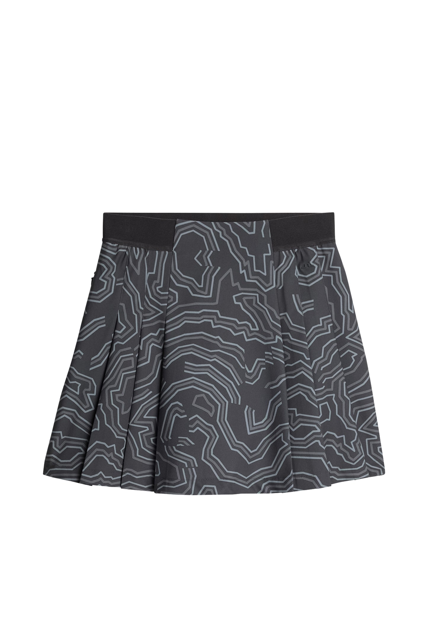 Alesia Print Skirt in Topo Asphalt L by J.Lindeberg
