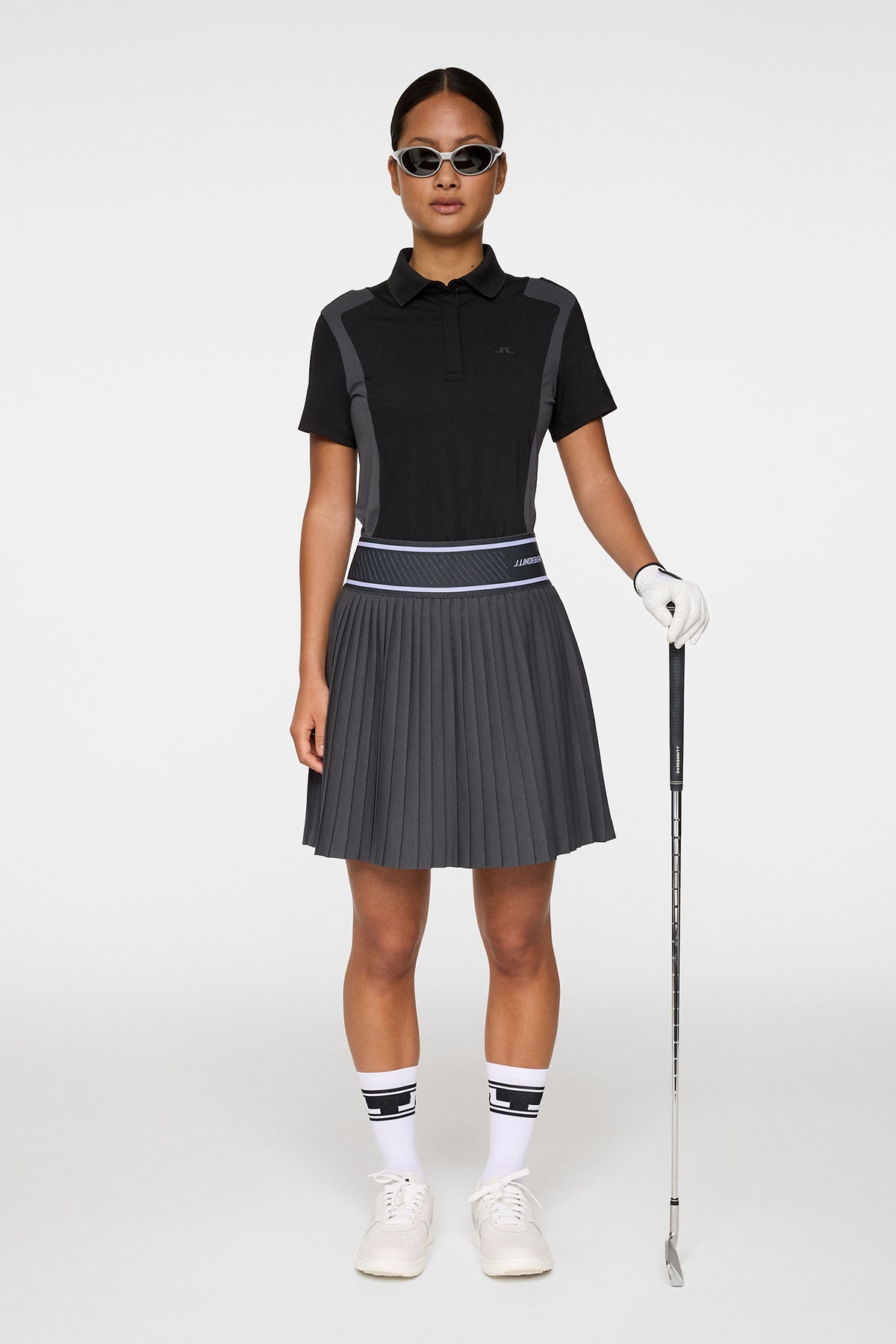 Twiggy skirt in Asphalt by J.Lindeberg