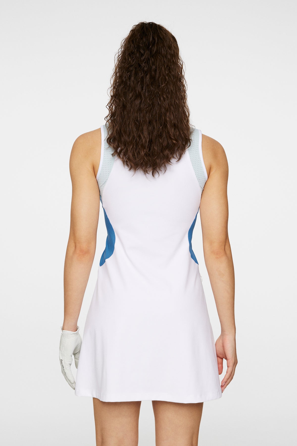 Krissi Dress in White by J.Lindeberg