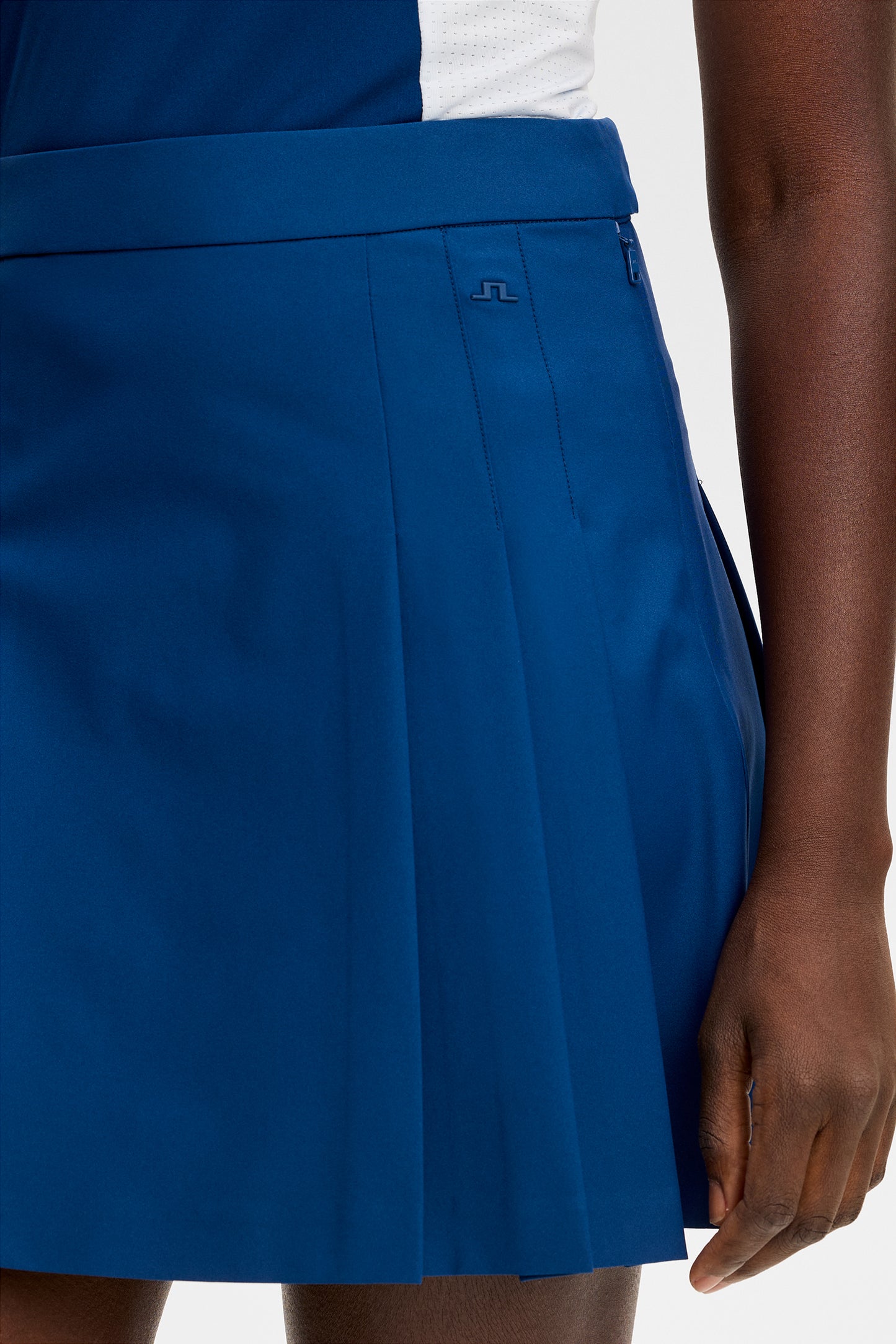 Alesia Skirt in Estate Blue by J.Lindeberg