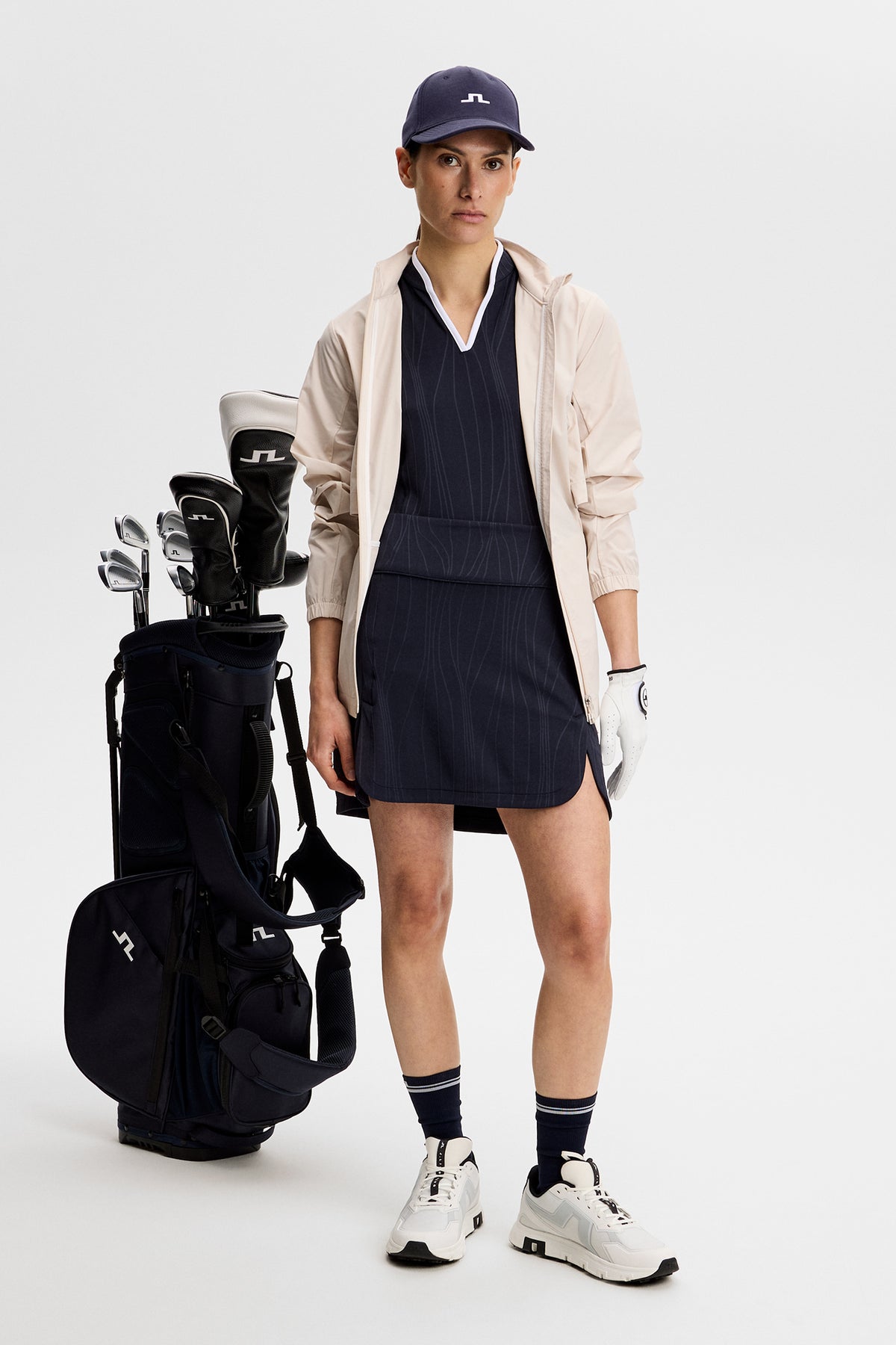 Arya Skirt in JL Navy by J.Lindeberg