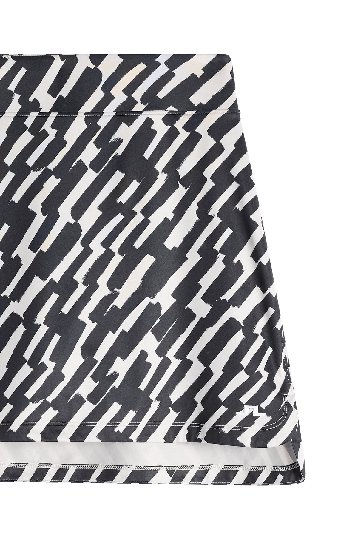 Amy Print Skirt in Oak Moonbeam M by J.Lindeberg