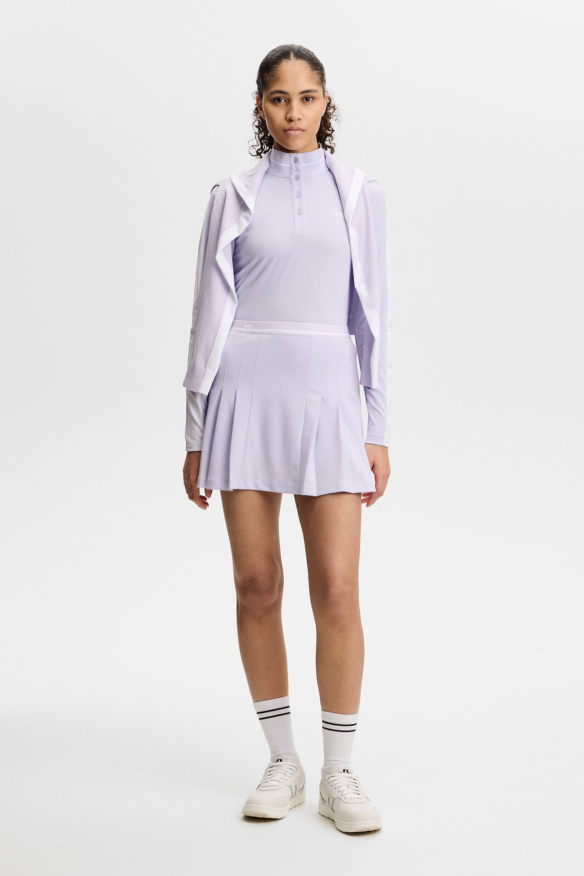 Harlow Skirt in Purple Heather by J.Lindeberg