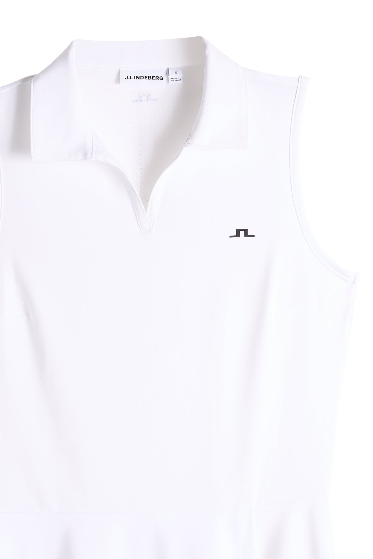 Dana Dress in White by J.Lindeberg