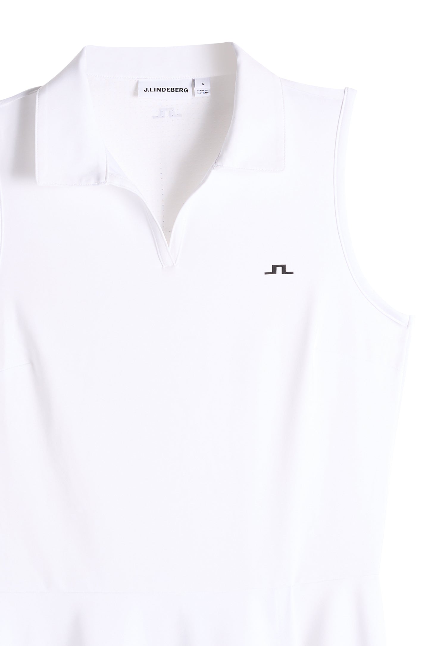 Dana Dress in White by J.Lindeberg