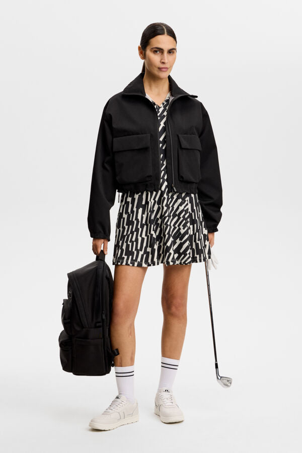 Dana Printed Dress / Oak Moonbeam M