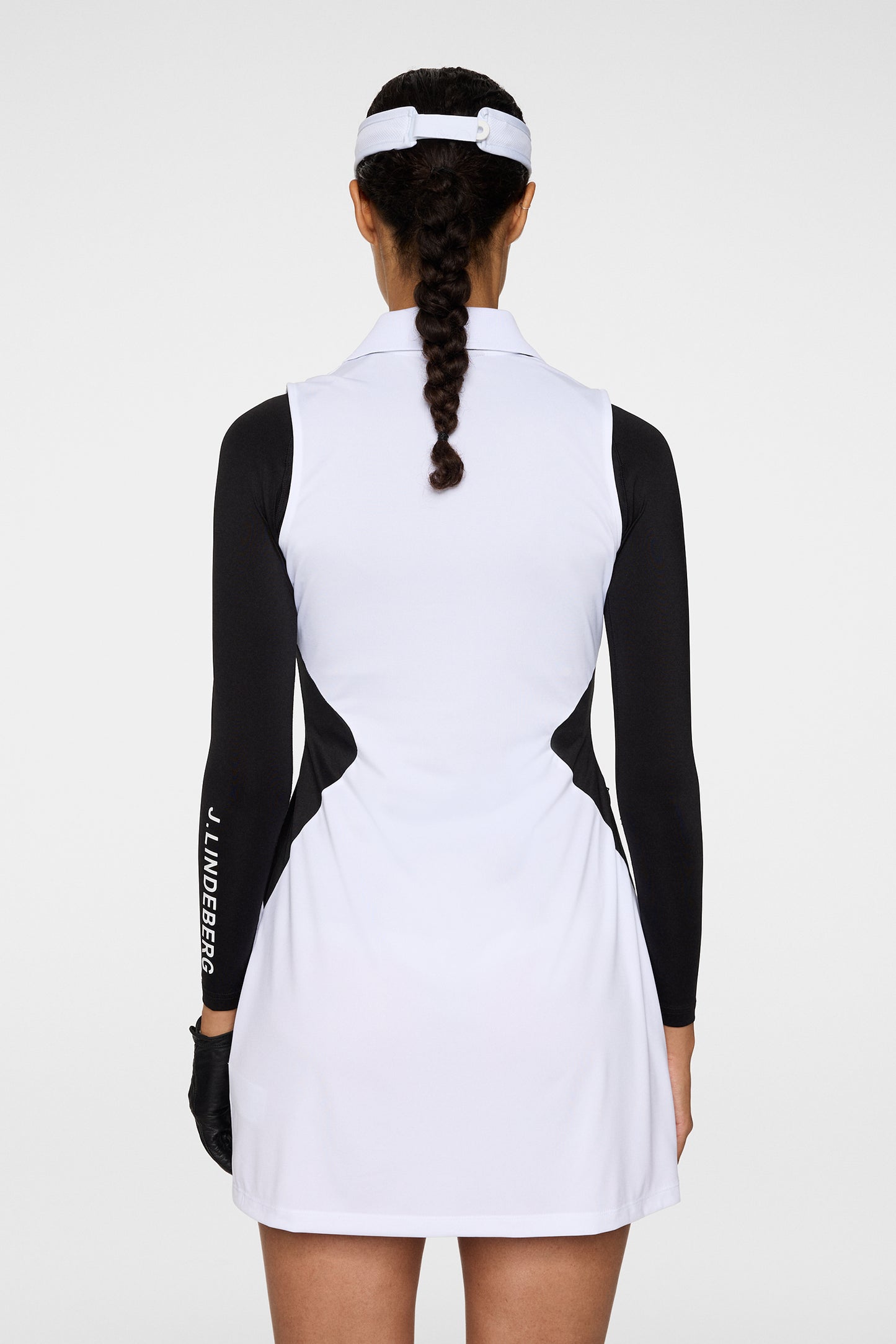 Sadie Dress in White by J.Lindeberg