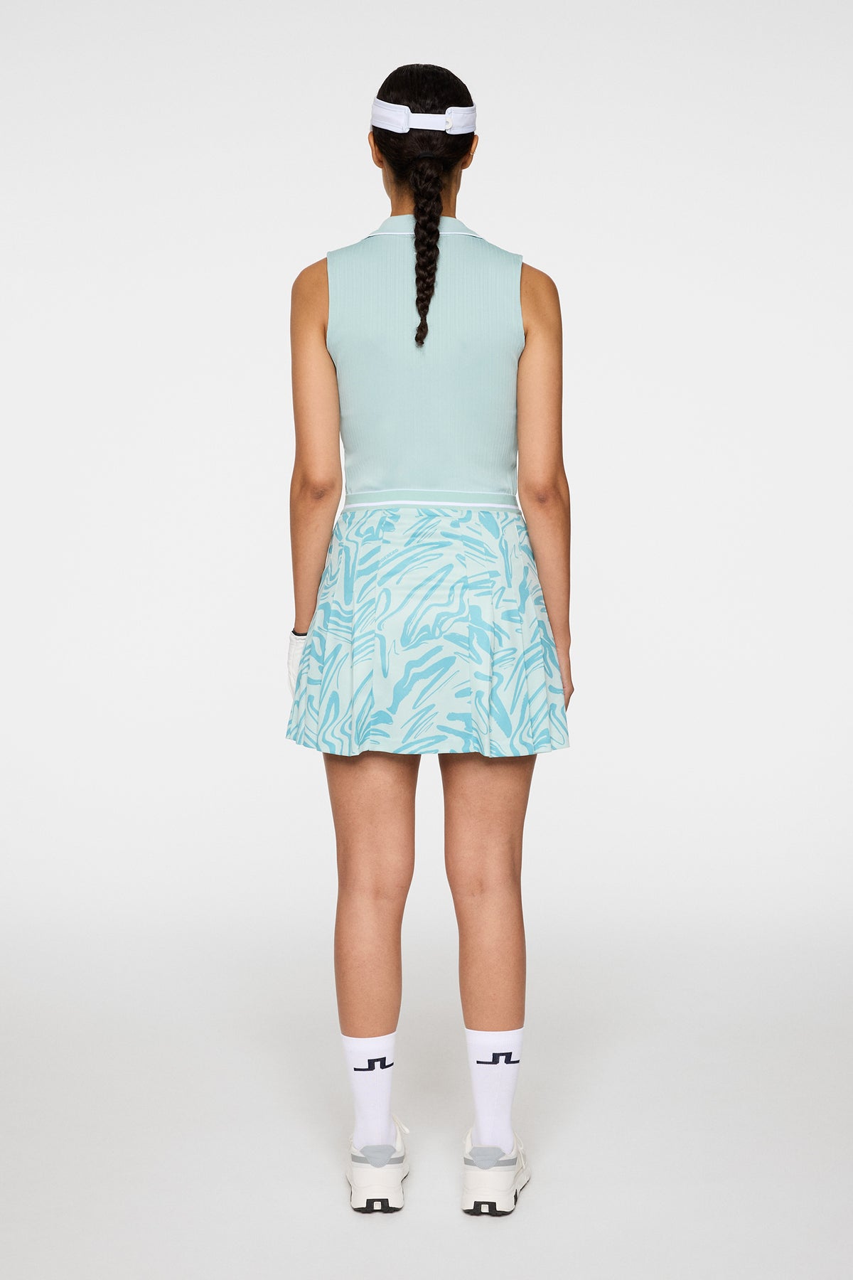 Harlow Print Skirt in Scribble Stillwater by J.Lindeberg