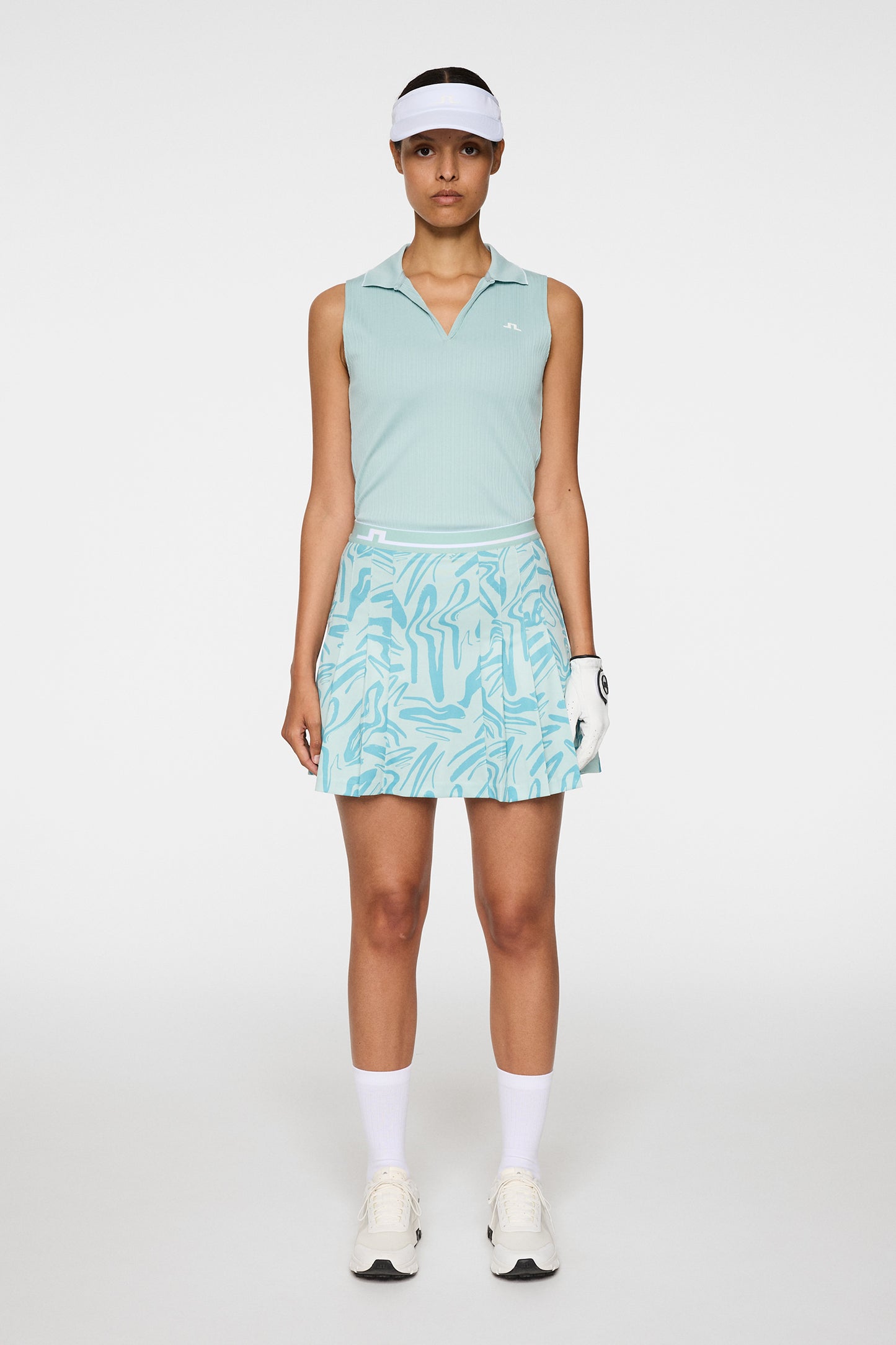 Harlow Print Skirt in Scribble Stillwater by J.Lindeberg