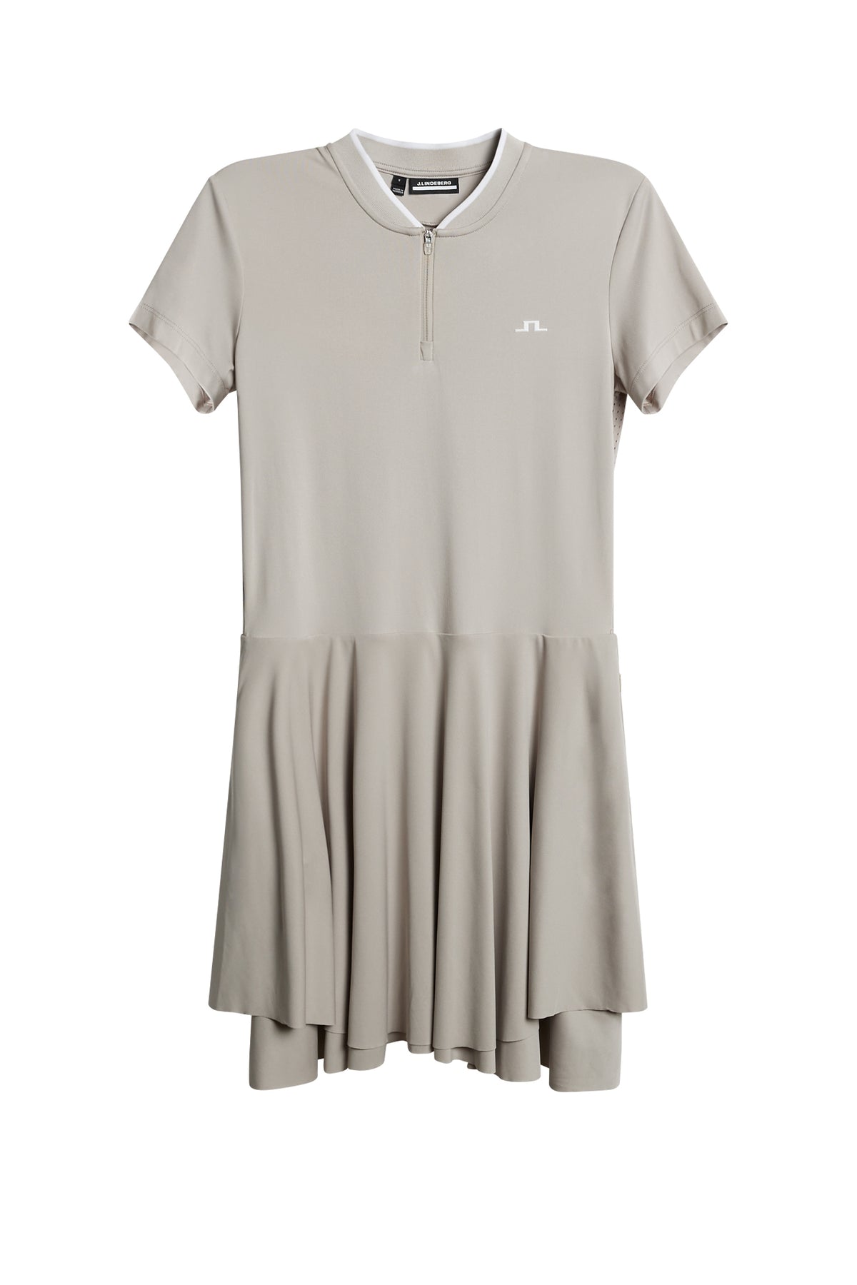 Haven Dress in Oyster Brown by J.Lindeberg