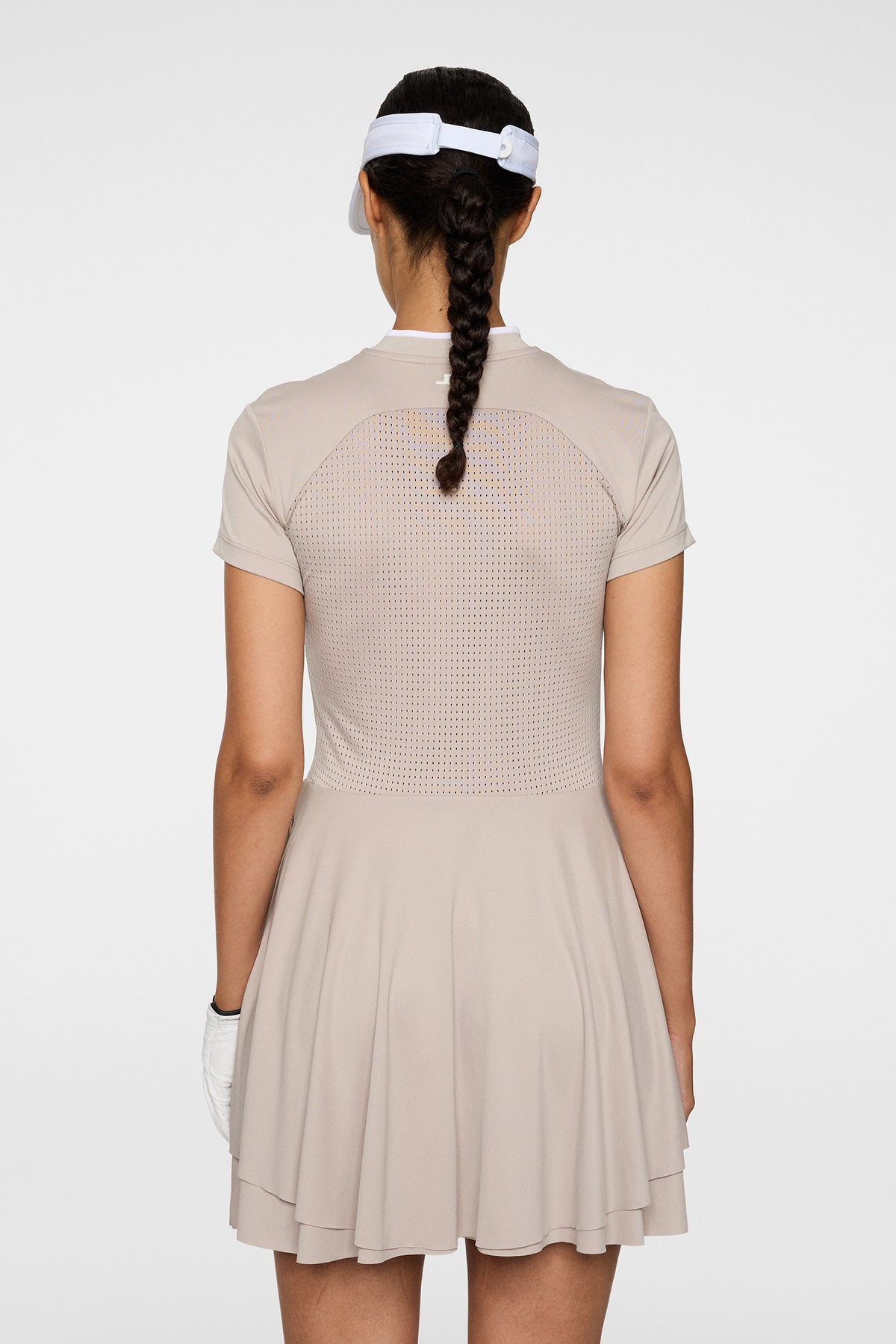 Haven Dress in Oyster Brown by J.Lindeberg