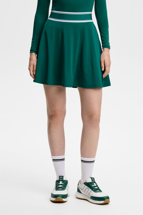 Aella Flared Skirt / Forest Biome