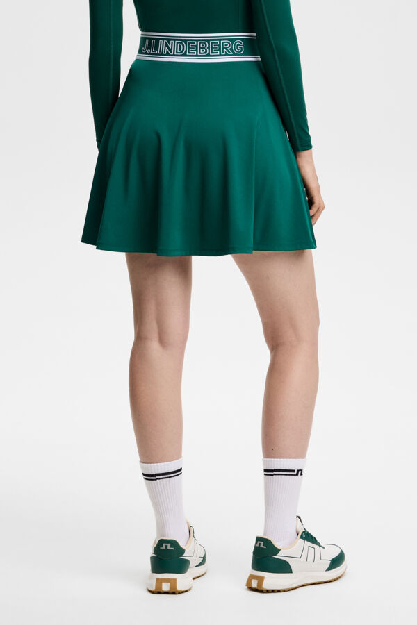 Aella Flared Skirt / Forest Biome