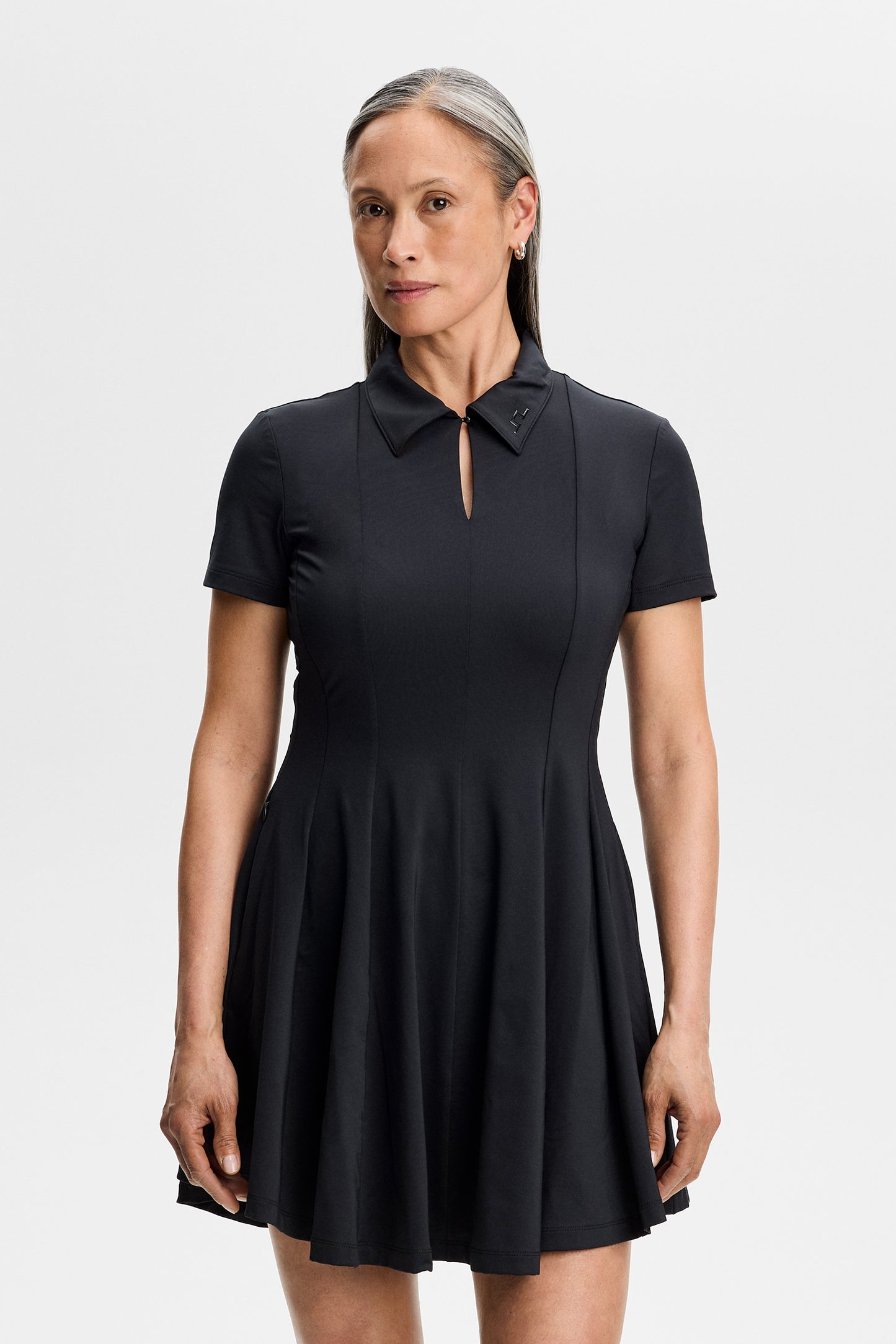 Kura Dress in Black by J.Lindeberg