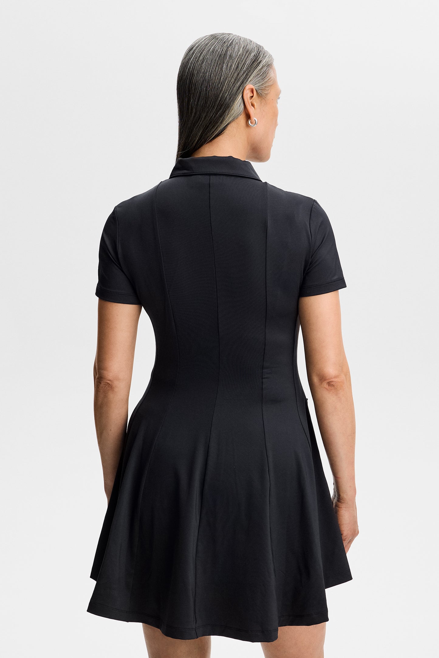 Kura Dress in Black by J.Lindeberg