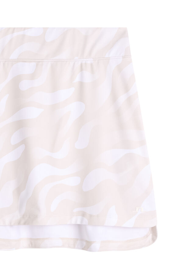 Amy Print Skirt / Bunker Fade Black Moonbeam M