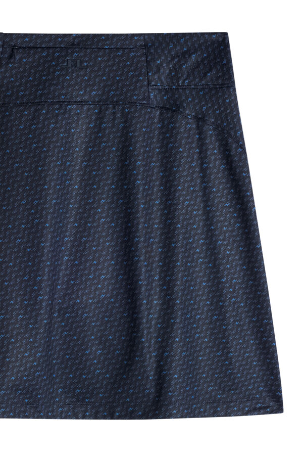 Amy Print Skirt / Bias Bridge Micro Navy Set