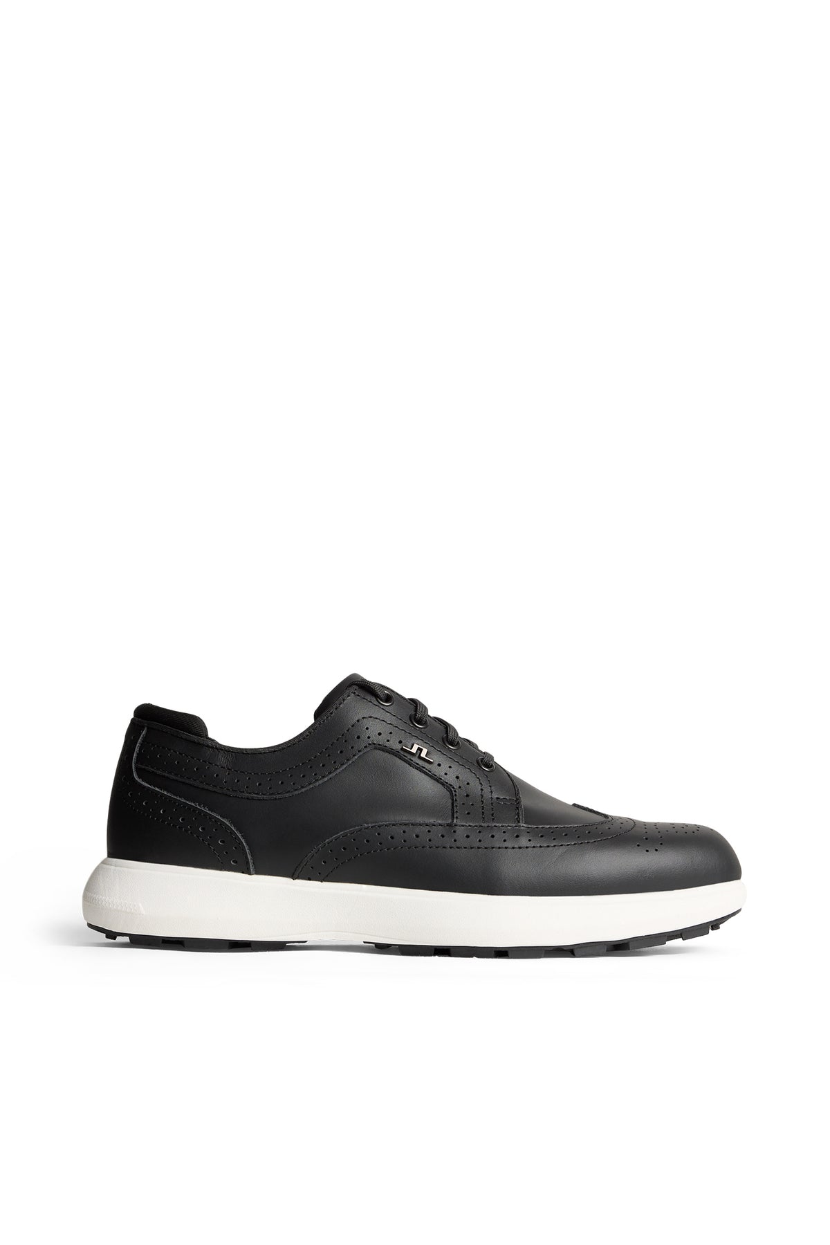 Fairway Brogue Golf Sneaker W in Black by J.Lindeberg